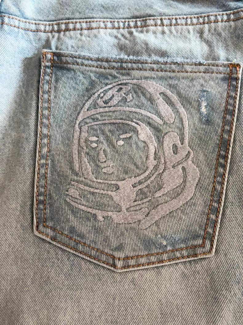 Billionaire Boys Club Billionaire Boys Club Fish Ball Distressed Jeans Size US 34 / EU 50 - 2 Thumbnail