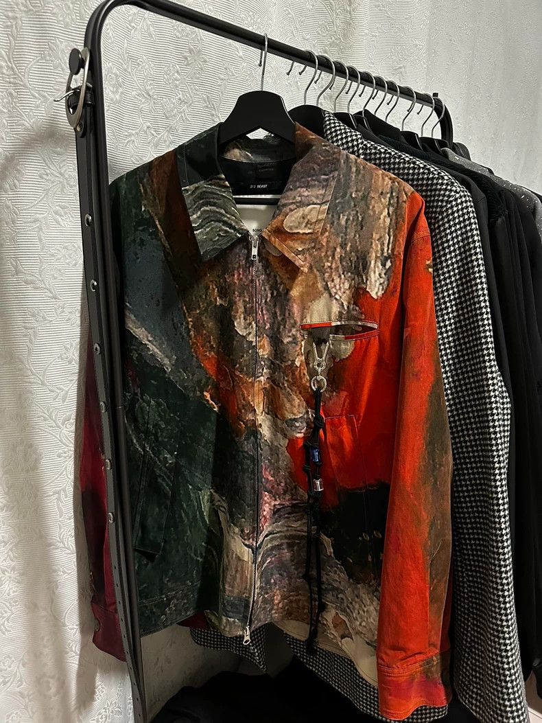 Song For The Mute Song For The Mute Oil painting coach jacket Size US M / EU 48-50 / 2 - 1 Thumbnail