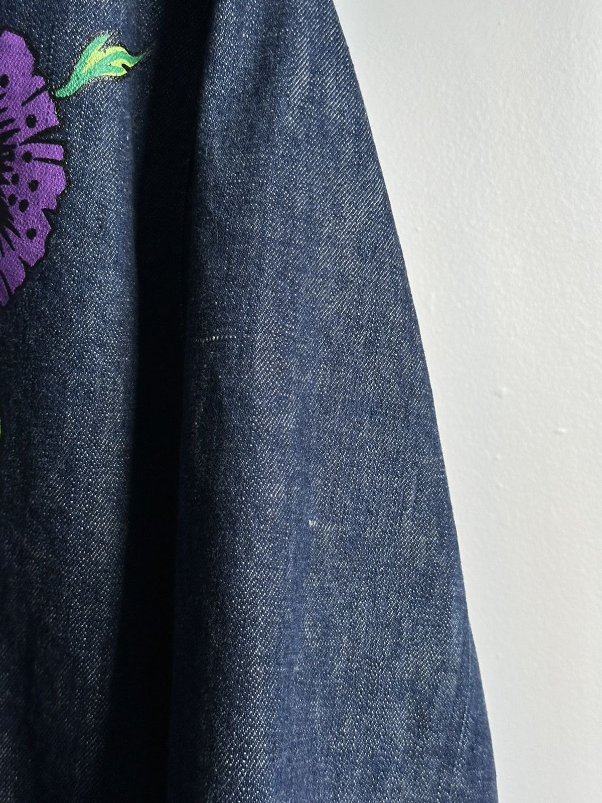 Hysteric Glamour Hysteric Glamour Flower Graphic Denim Bomber Jacket Size US M / EU 48-50 / 2 - 10 Thumbnail