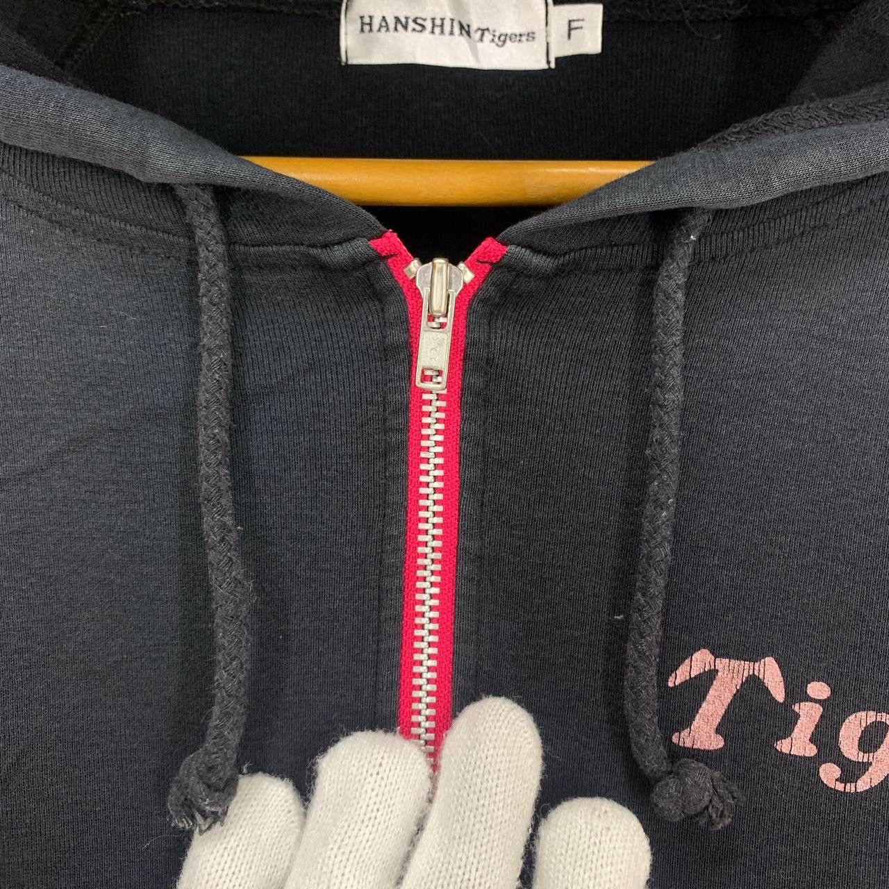 Japanese Brand HANSHIN TIGERS Zipper Hoodie #2467/AM Size S / US 4 / IT 40 - 7 Thumbnail