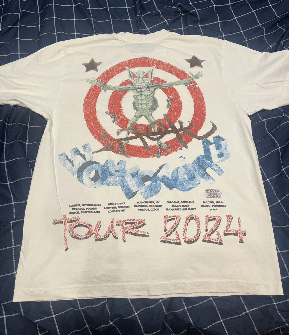 Travis Scott Travis Scott Utopia Circus Maximus World Tour Shirt Merch Size US L / EU 52-54 / 3 - 3 Thumbnail
