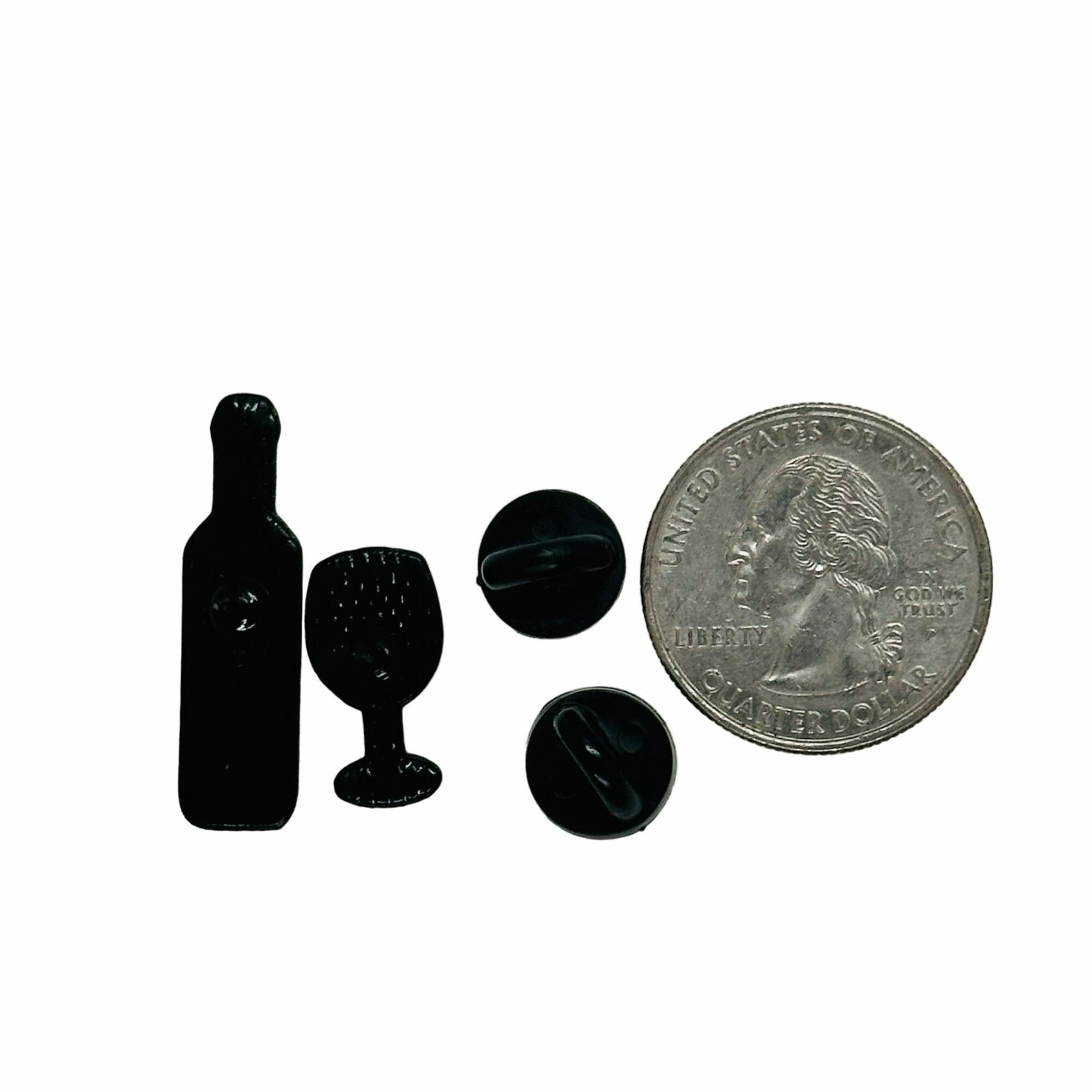 Other 🤩Wine Time And Glass Enamel Brooch Bag Set Wine bottle glas Size ONE SIZE - 5 Thumbnail