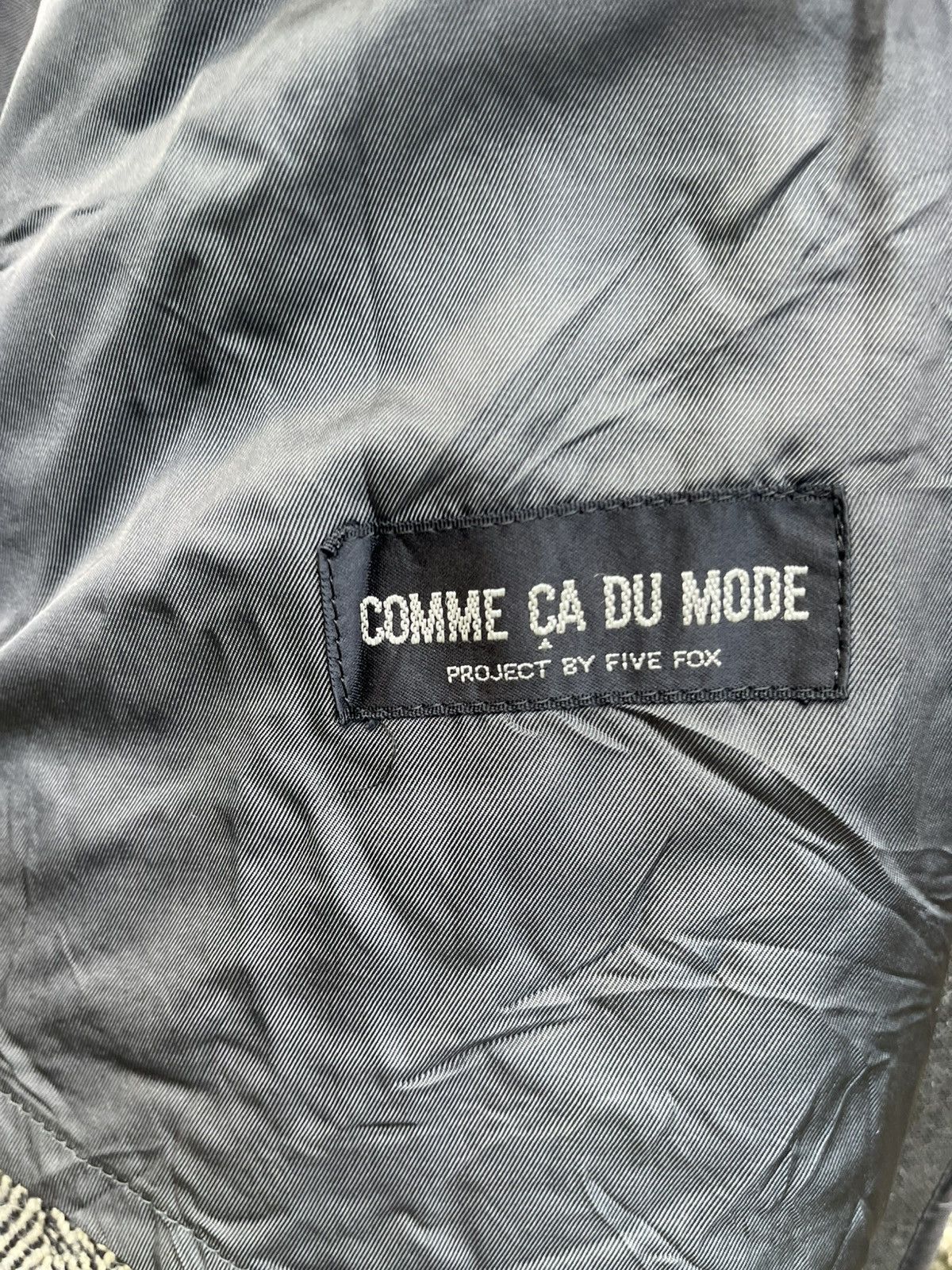 Japanese Comme Ca Du Mode Wool Long Coat