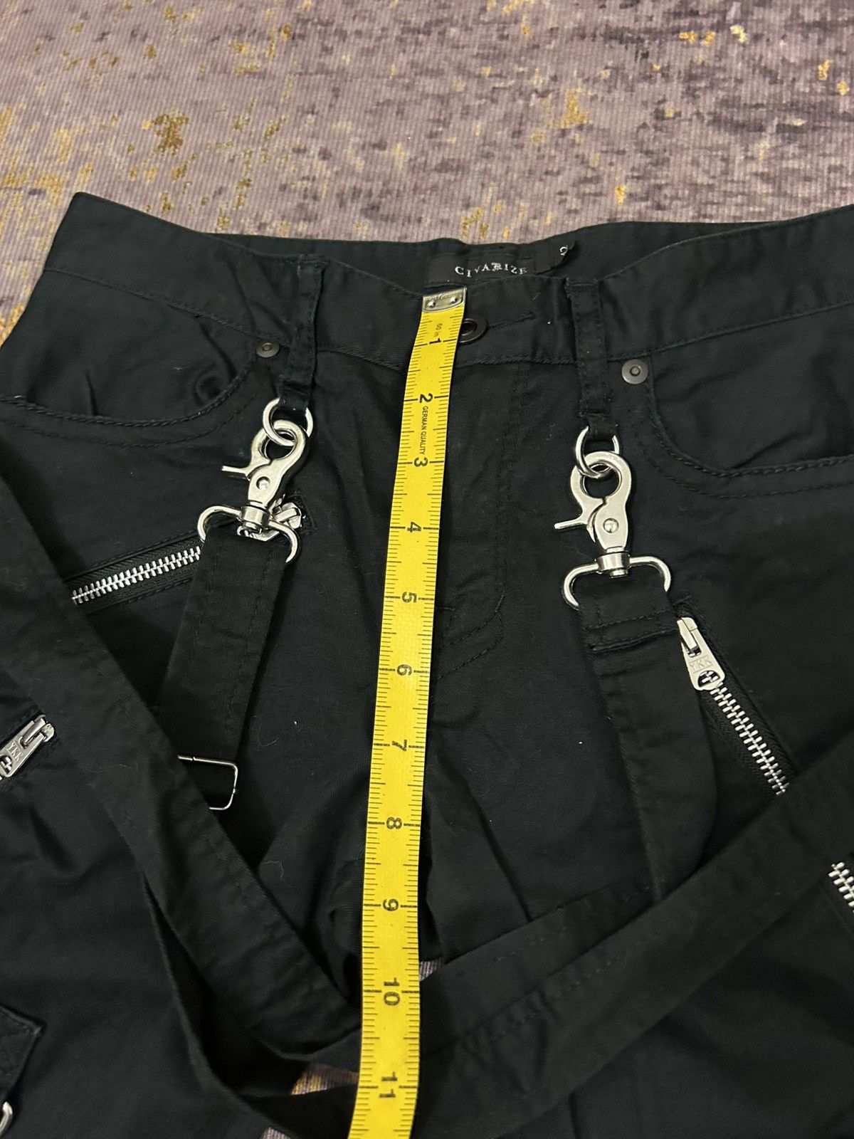 CIVARIZE Cavarize Bondage Punk Suspender Pants Size US 28 / EU 44 - 14 Thumbnail