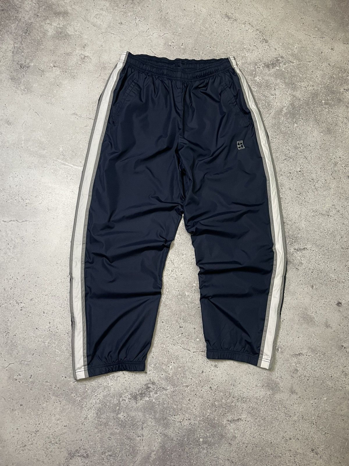 Nike VTG Y2K Nike Challenge Court Nylon Track Suit Jacket Pants Size US 32 / EU 48 - 7 Thumbnail