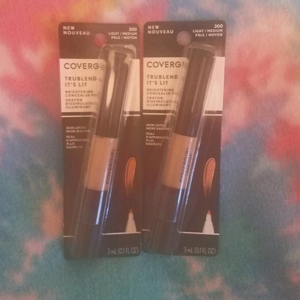 Designer New in Package Covergirl Trublend Its Lit Concealer Set of 2 Size ONE SIZE - 1 Thumbnail