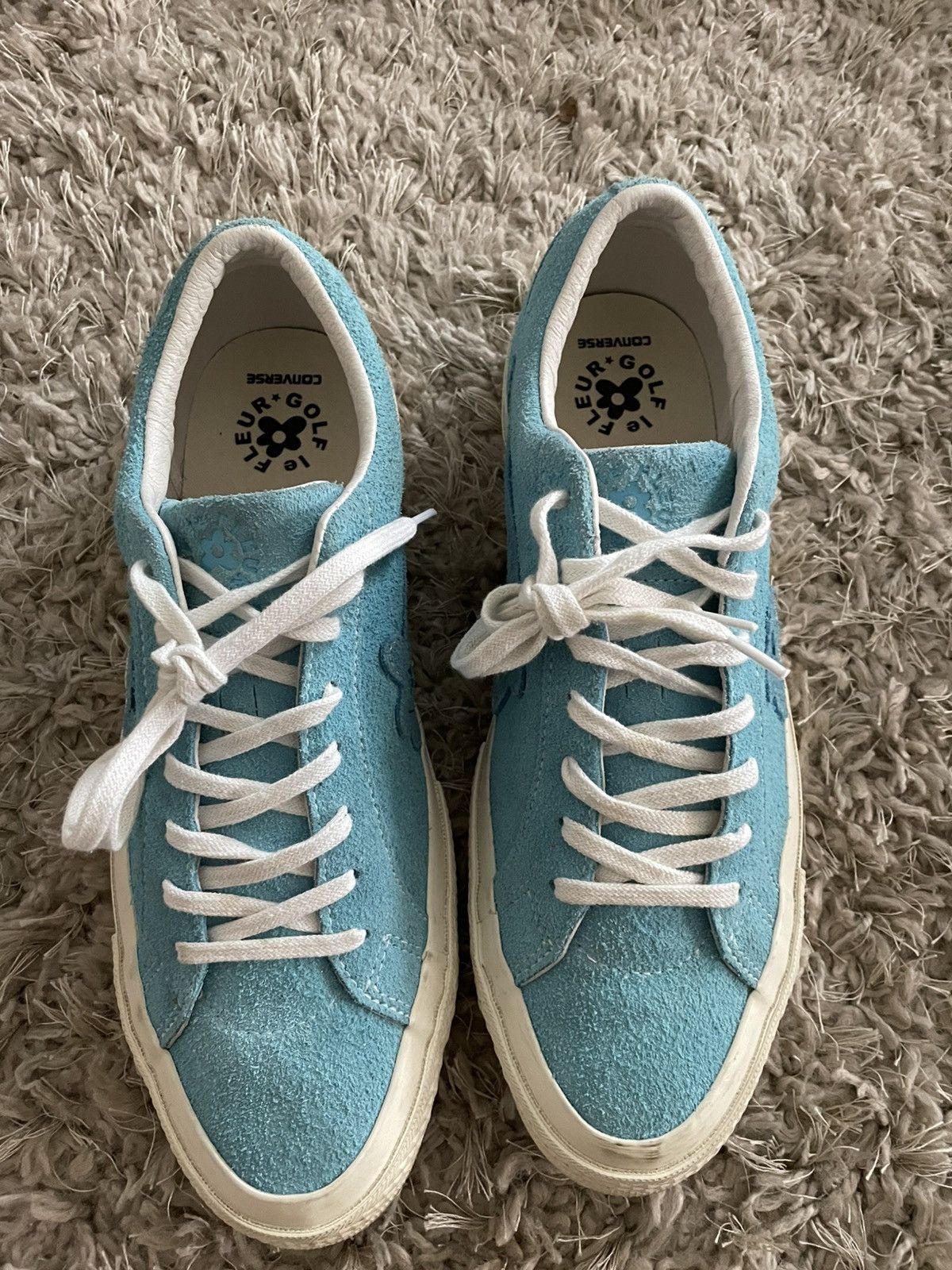 Converse Golf Le Fleur x Converse One Star Ox Bachelor Blue Size US 11.5 / EU 44-45 - 5 Thumbnail