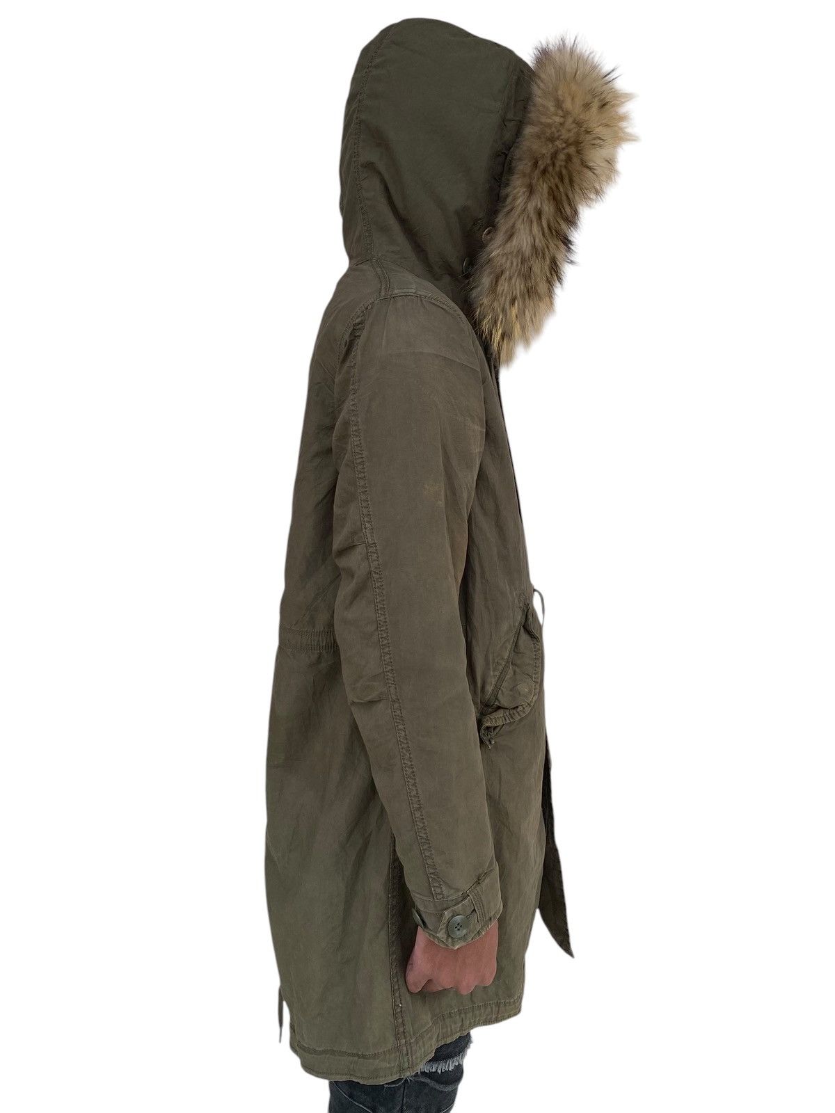 If Six Was Nine 2000s GOA - Apocalypse Fur Hoodie Jacket Size US M / EU 48-50 / 2 - 5 Thumbnail