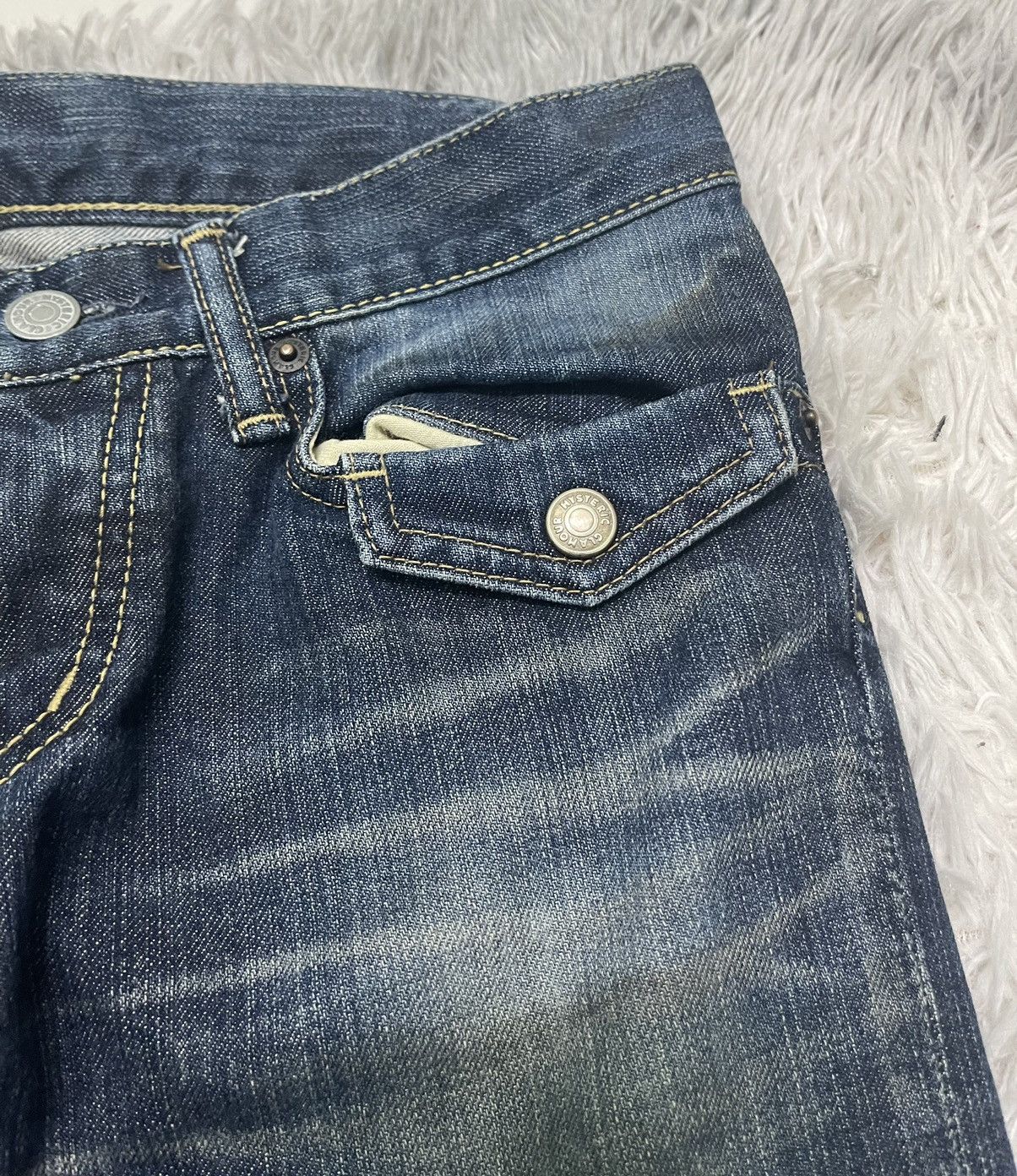Hysteric Glamour VINTAGE HYSTERIC GLAMOUR FLARE DENIM PANT RARE Size US 28 / EU 44 - 8 Thumbnail