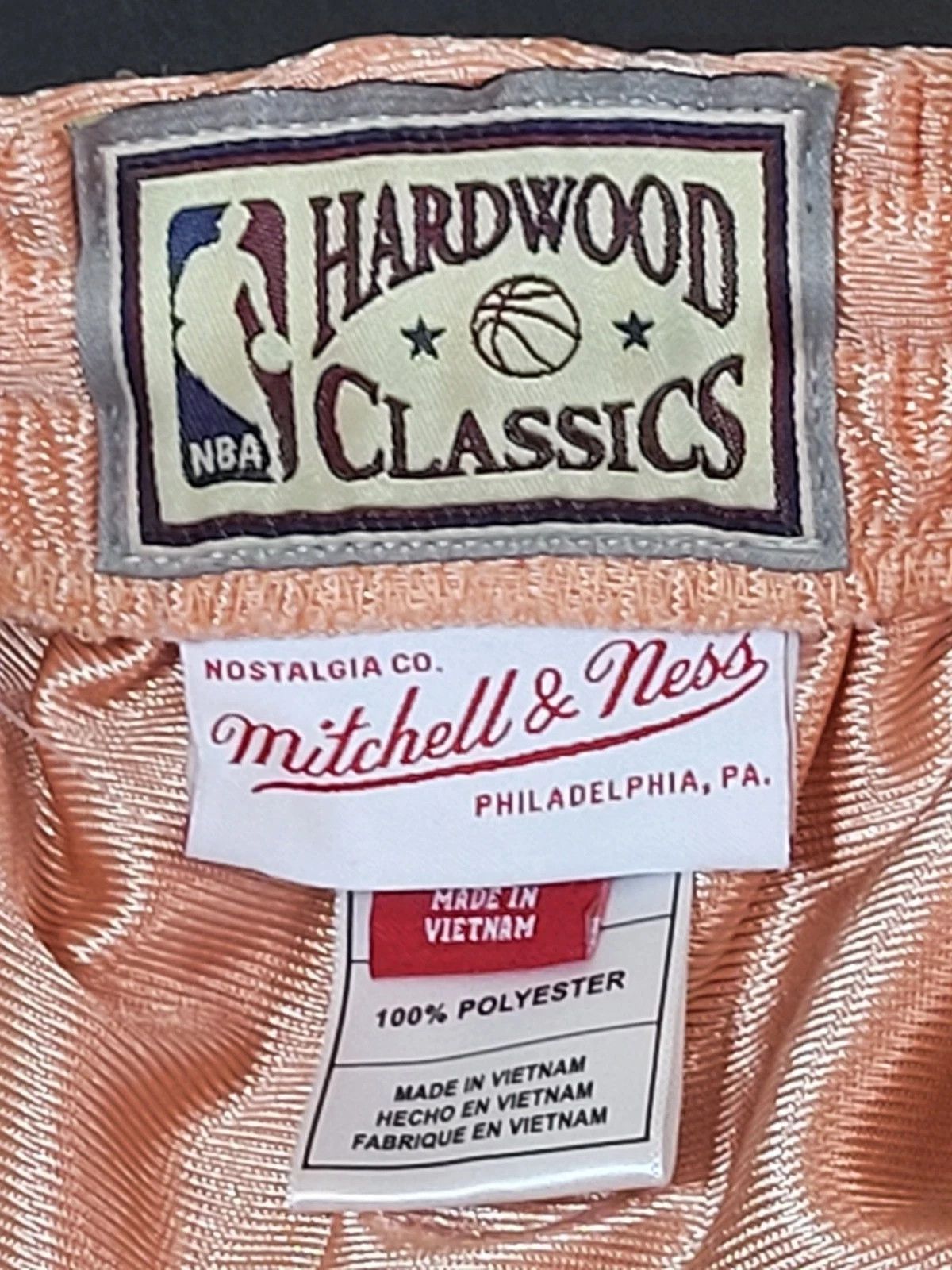 Mitchell & Ness Mitchell & Ness Womens Los Angeles LAKERS NBA Shorts Pink Size 26" / US 2 / IT 38 - 10 Thumbnail