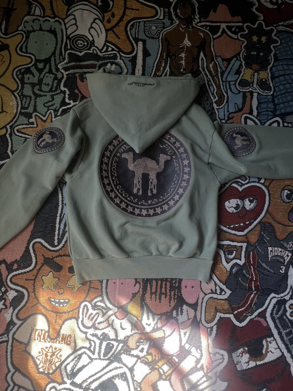 murd333r.fm Murd333r.Fm ‘ 🌐 Sage 🌐‘ Swamp Angels Hoodie Size US S / EU 44-46 / 1 - 10 Thumbnail