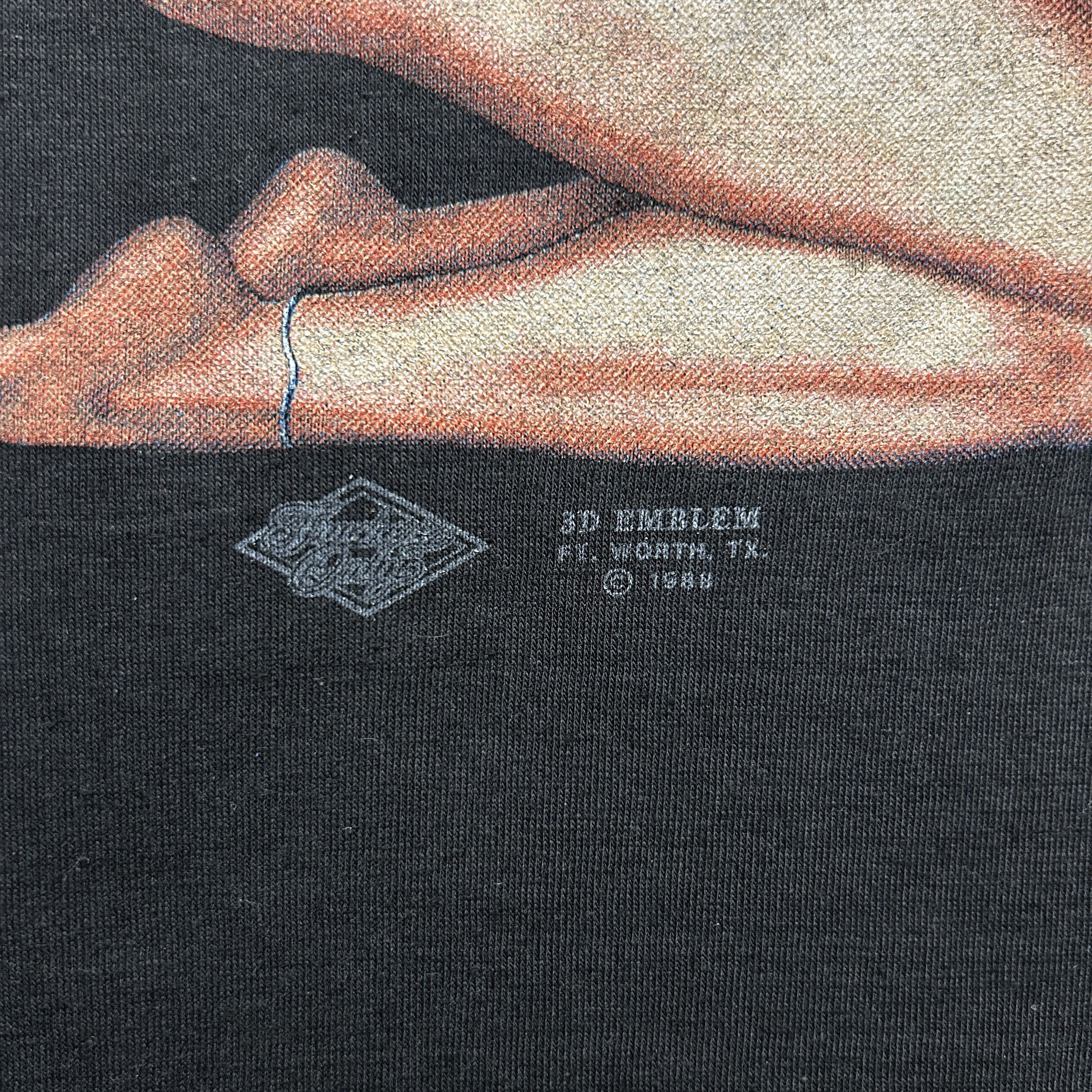 Harley Davidson Vintage Truckers Only 1988 3D Emblem T-shirt Size US M / EU 48-50 / 2 - 5 Thumbnail