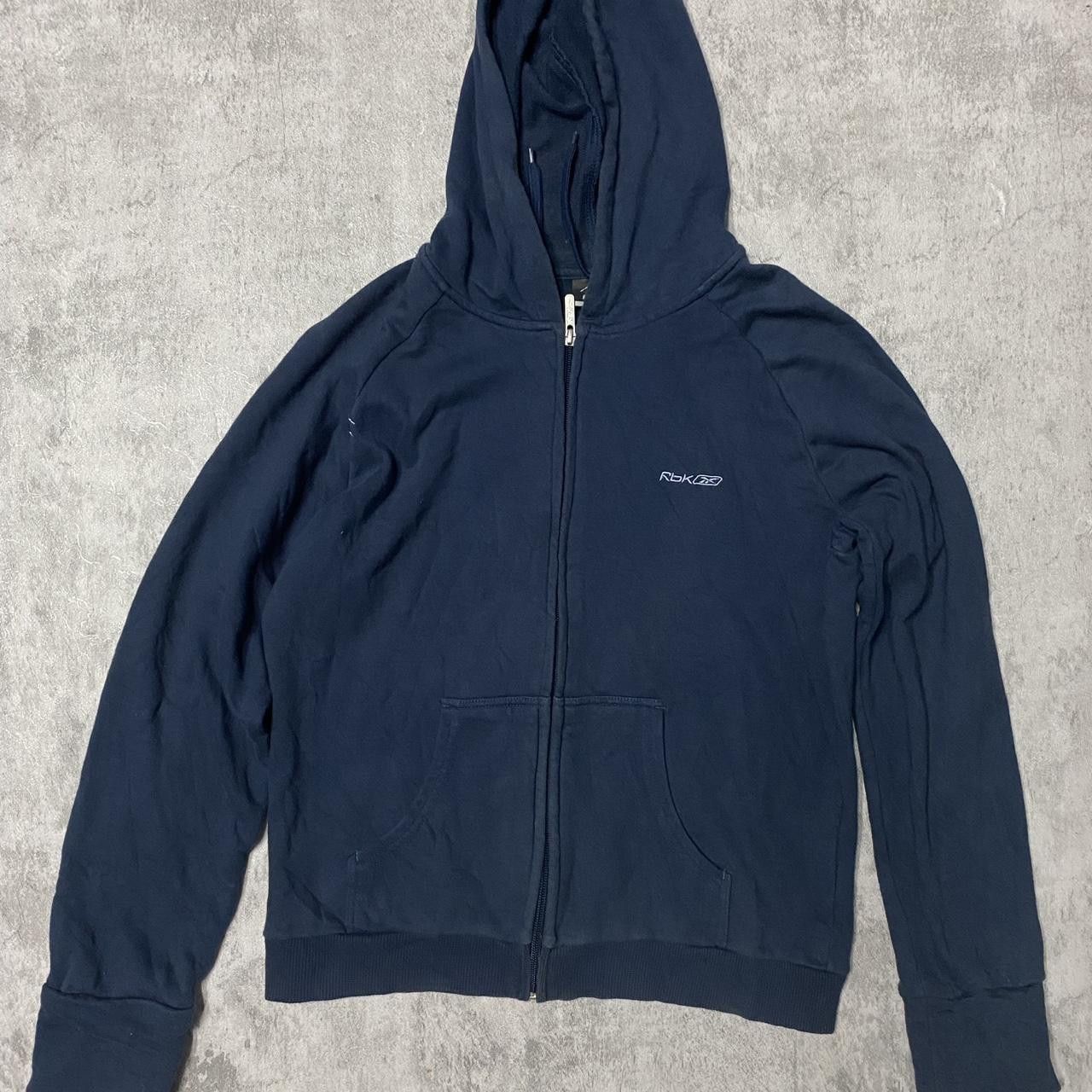 Reebok Navy blue Reebok zip-up hoodie #streetwear Size US L / EU 52-54 / 3 - 1 Thumbnail