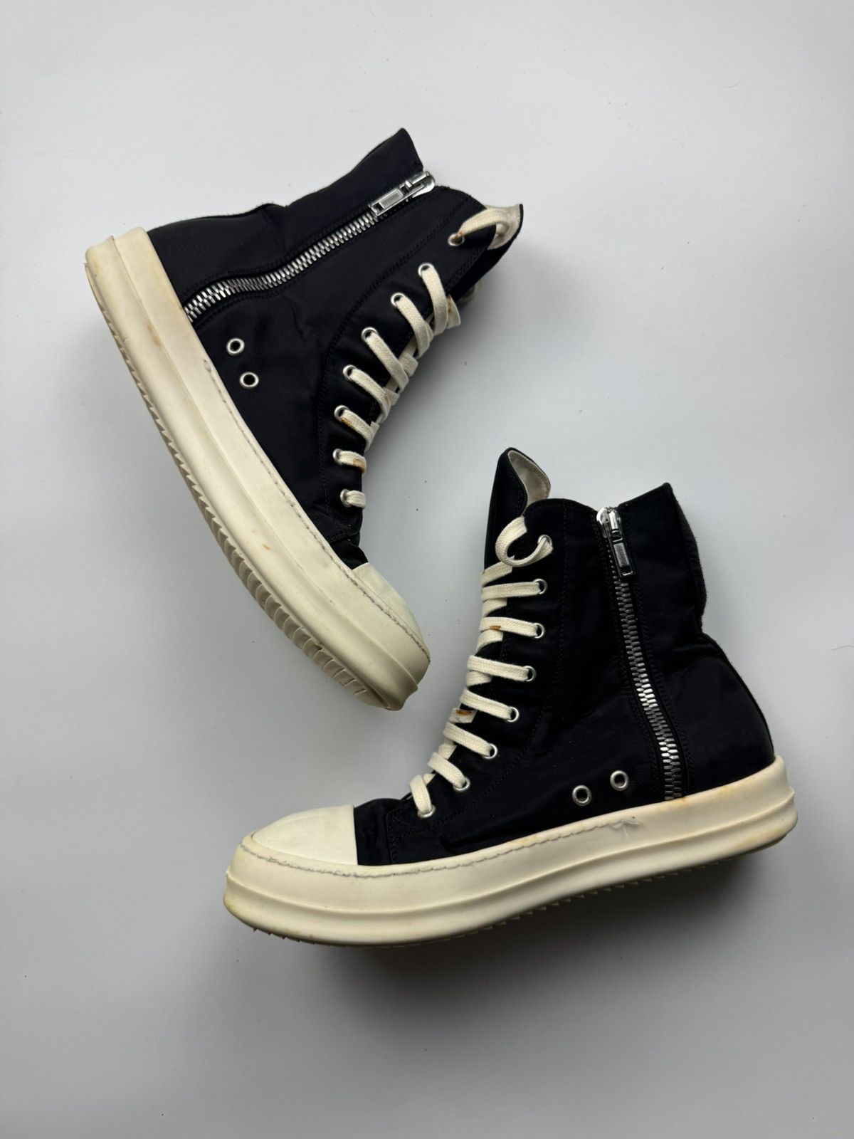Rick Owens Drkshdw Rick Owens Drkshdw Nylon Ramones Size US 9 / EU 42 - 5 Thumbnail