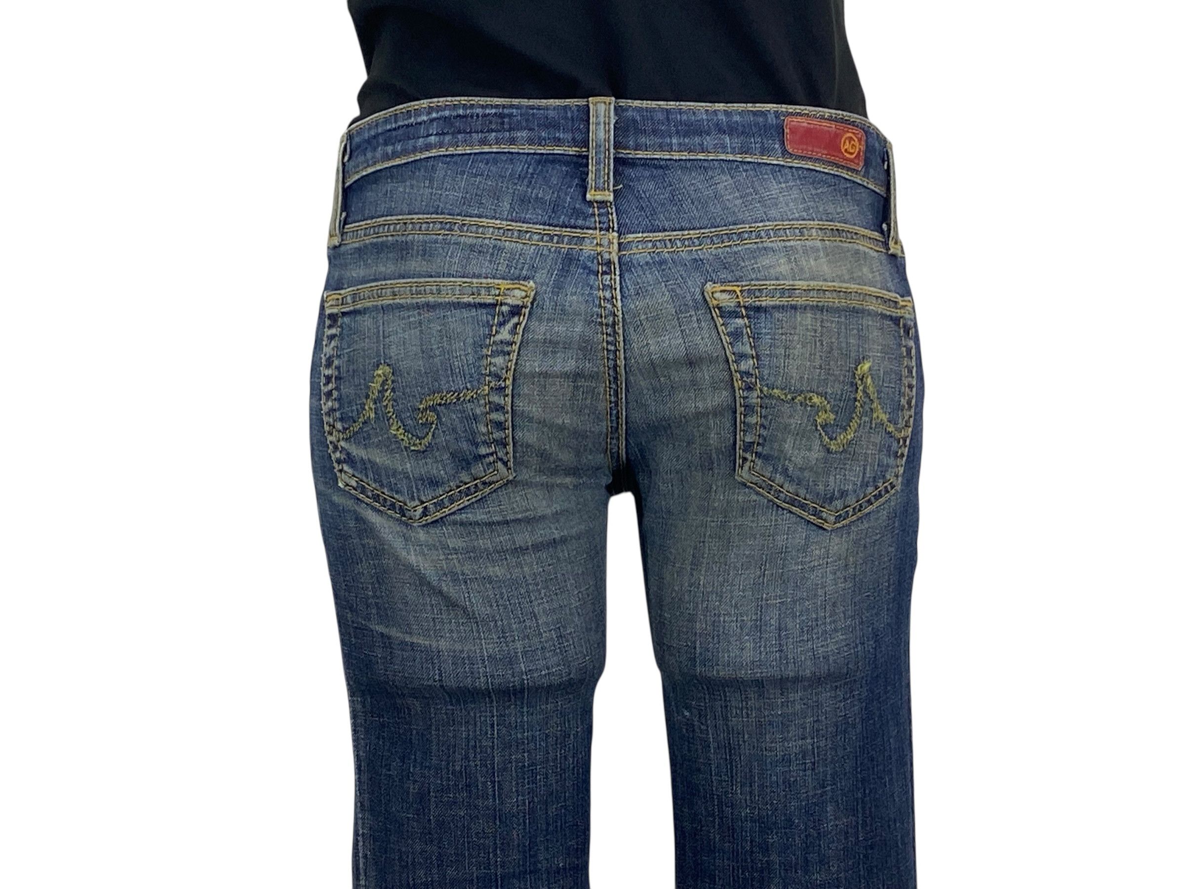 AG Adriano Goldschmied Adriano Goldschmied Low Rise Jeans Made in USA Size 25" / US 0 / IT 36 - 6 Thumbnail