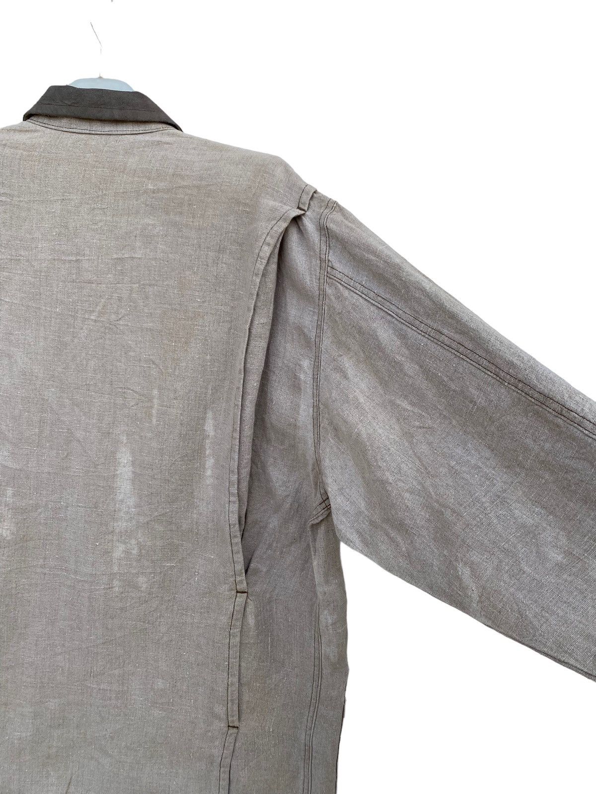 Johnbull Vintage John Bull Linen Worker Jacket Size US XL / EU 56 / 4 - 3 Thumbnail