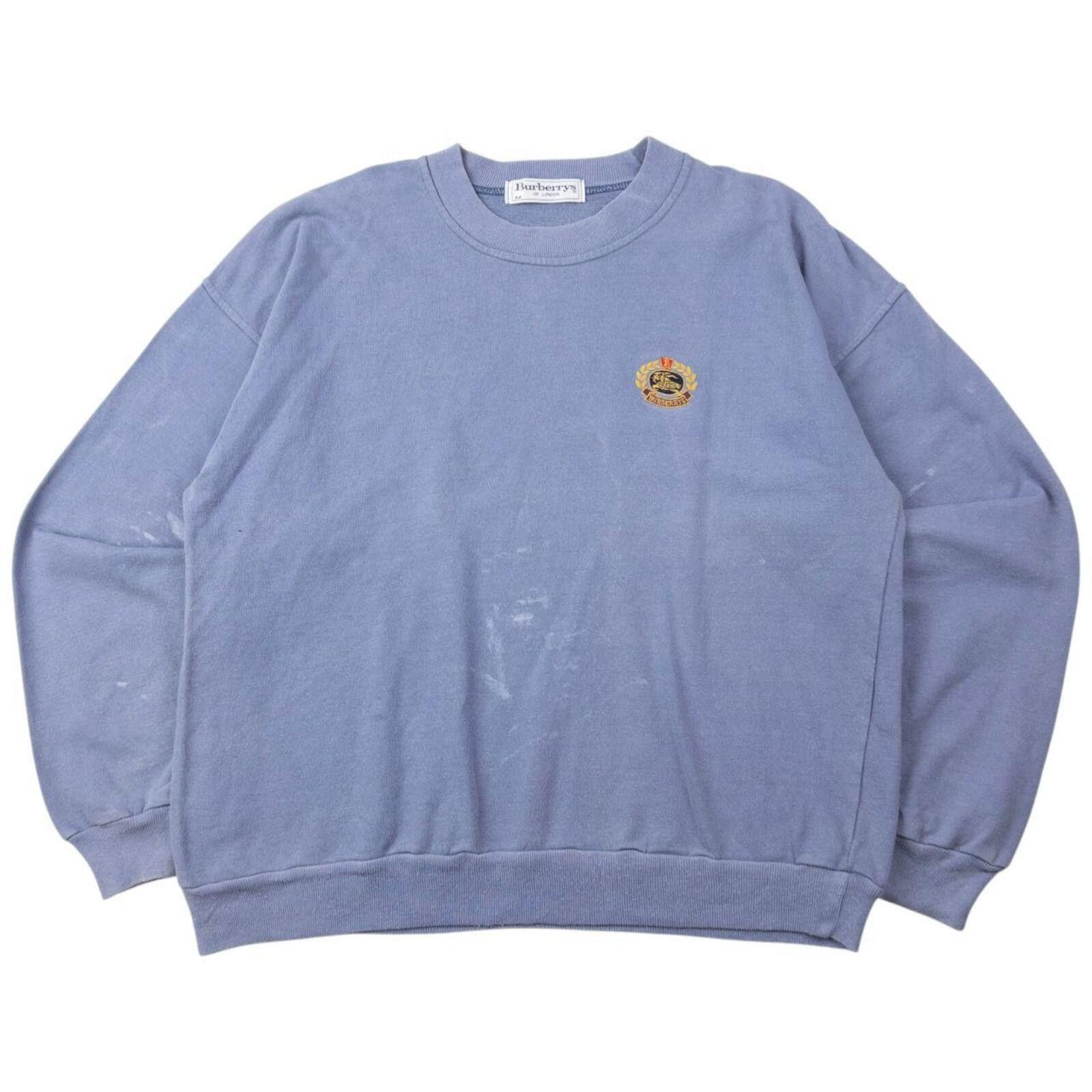 Burberry Vintage 90s Burberry Crest Sweatshirt Size S Size US S / EU 44-46 / 1 - 1 Thumbnail