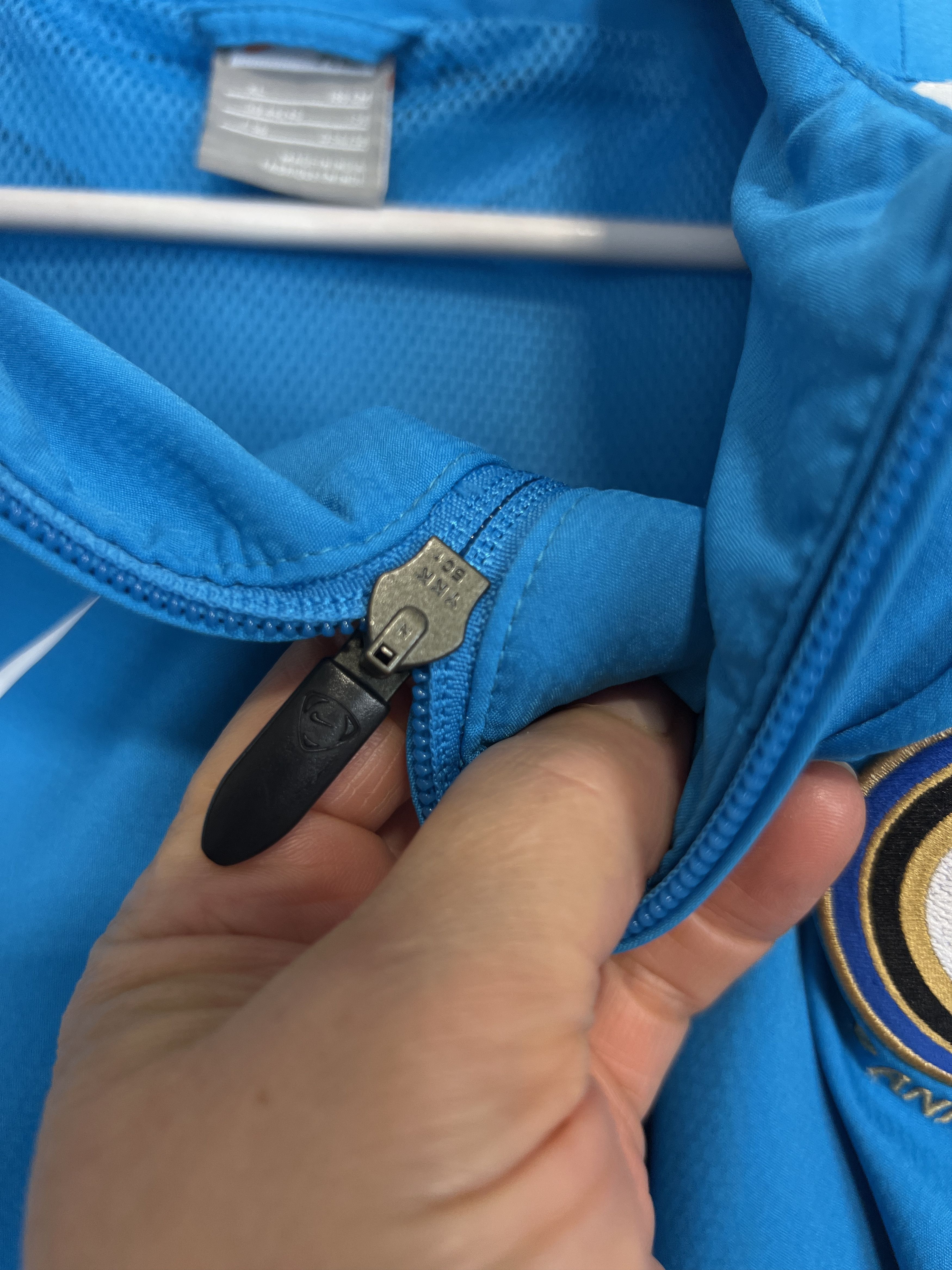 Nike Inter Milan Football Jacket Soccer Train Track Top Zip Size US XL / EU 56 / 4 - 4 Thumbnail