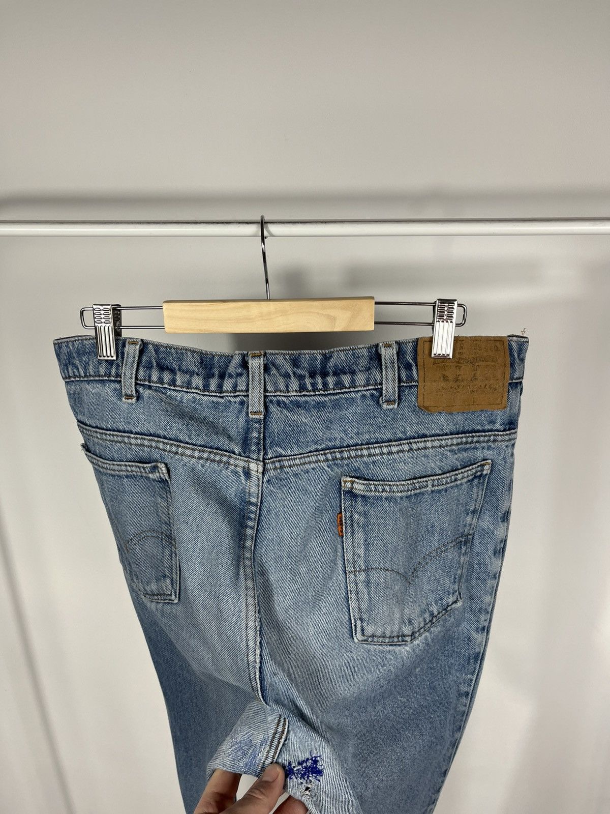 Levi's Vintage Levis Distressed Denim Jeans Pants Yugoslavia Size US 32 / EU 48 - 9 Thumbnail