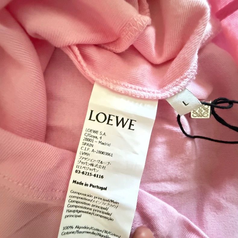 Loewe LOEWE Pink half sleeve Size L / US 10 / IT 46 - 4 Thumbnail