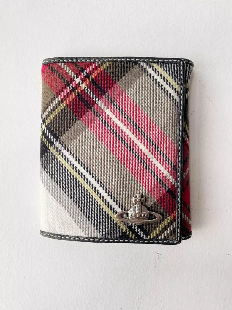 Vivienne Westwood Vivienne Westwood Plaid Tri-Fold Wallet- DMC Size ONE SIZE - 1 Thumbnail
