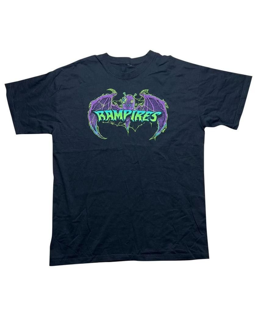 Vintage Rampires Tee Psychopunk LA Flamme Size US S / EU 44-46 / 1 - 1 Thumbnail