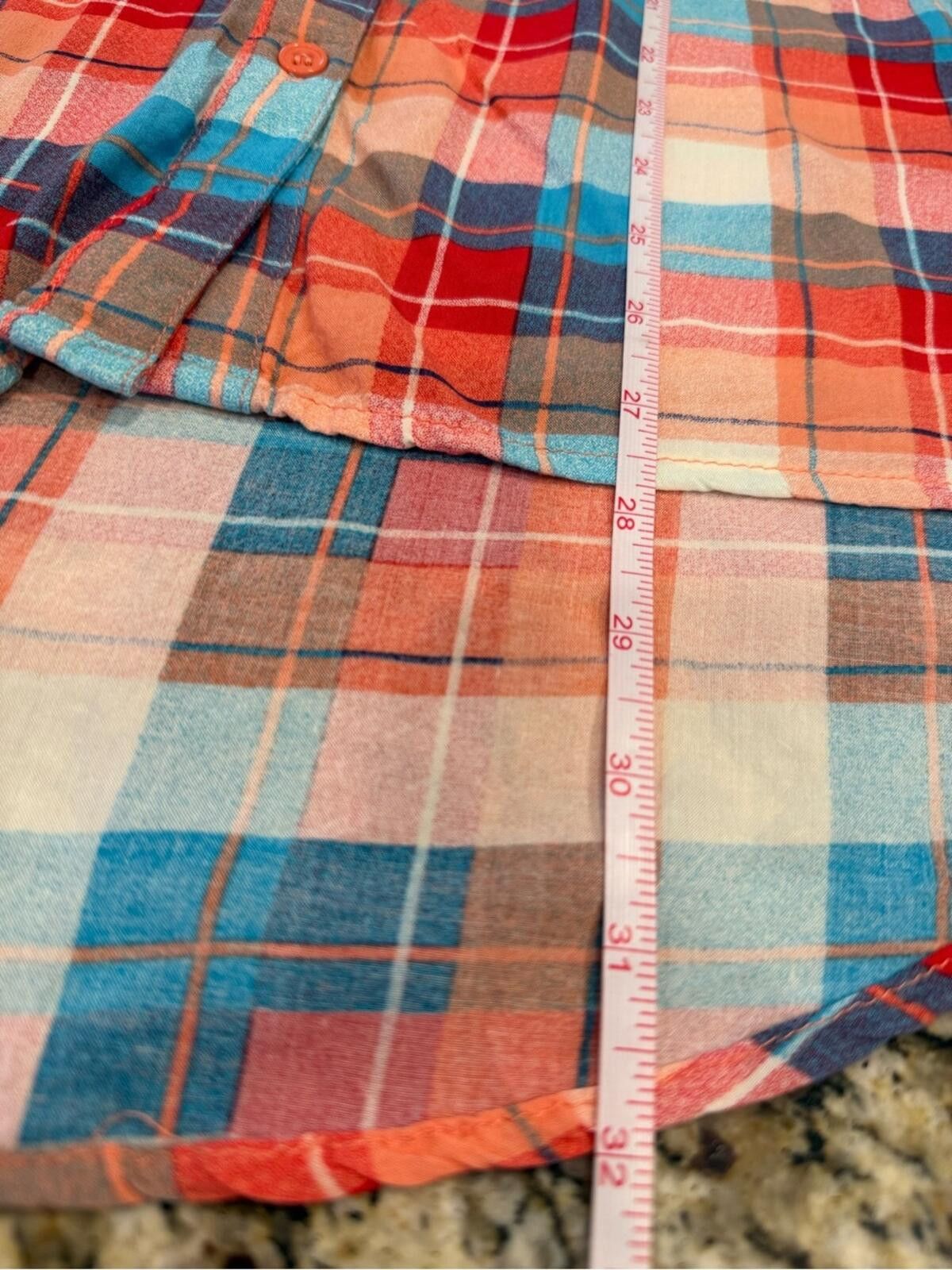 Other Orange Creek colorful plaid button up sleeveless tunic top M Size M / US 6-8 / IT 42-44 - 10 Thumbnail