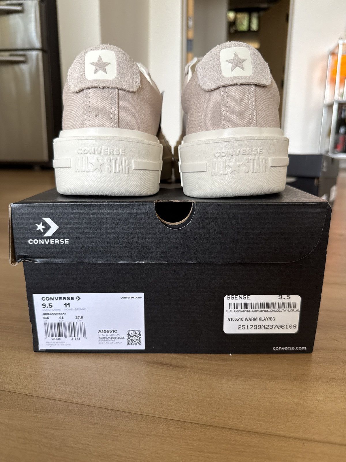 Converse Converse Chuck Taylor All Star Platform Ox – “Warm Clay” Size US 9.5 / EU 42-43 - 6 Thumbnail