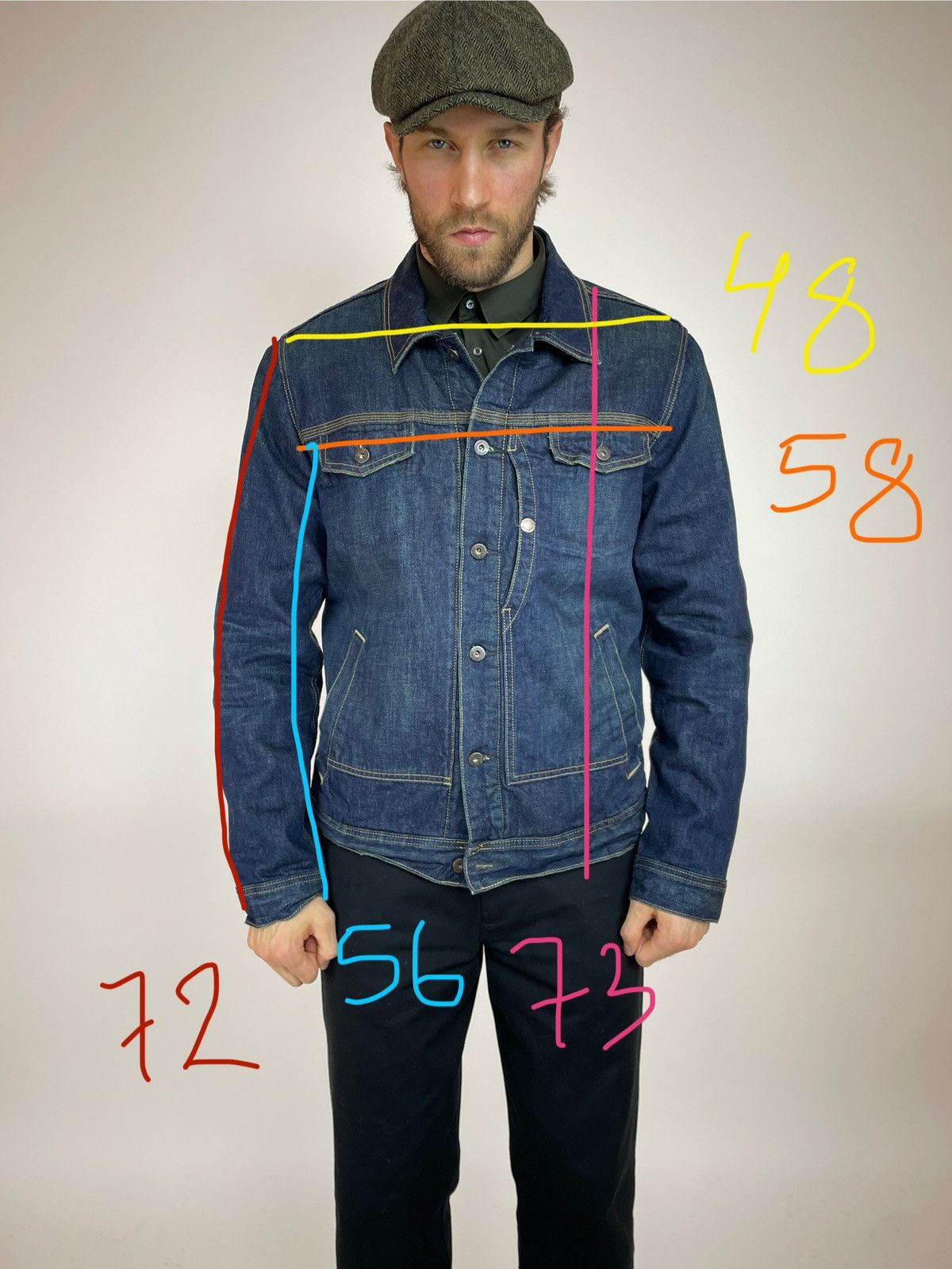Timberland Timberland Denim Sherpa Jacket Mens size XL Size US XL / EU 56 / 4 - 19 Thumbnail