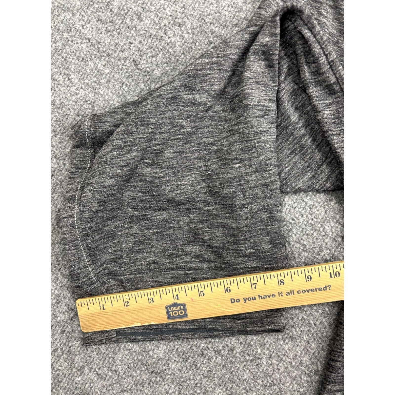 Vintage Kuhl Capri Pants Womens 14 Gray Jersey Stretch Elastic Waist 5 Pocket Casual Size XL / US 12-14 / IT 48-50 - 6 Thumbnail