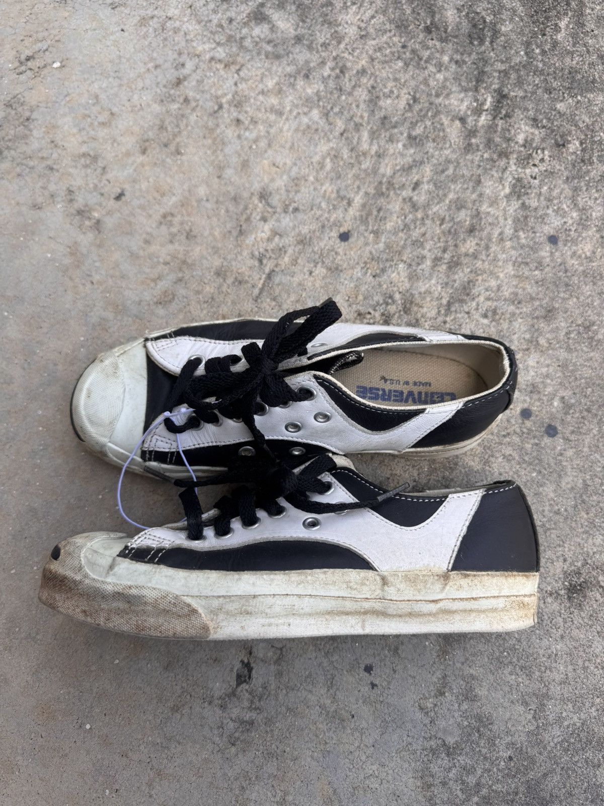 Converse Converse Jack Purcell 90s Leather Made In USA Size US 6.5 / IT 36.5 - 2 Thumbnail