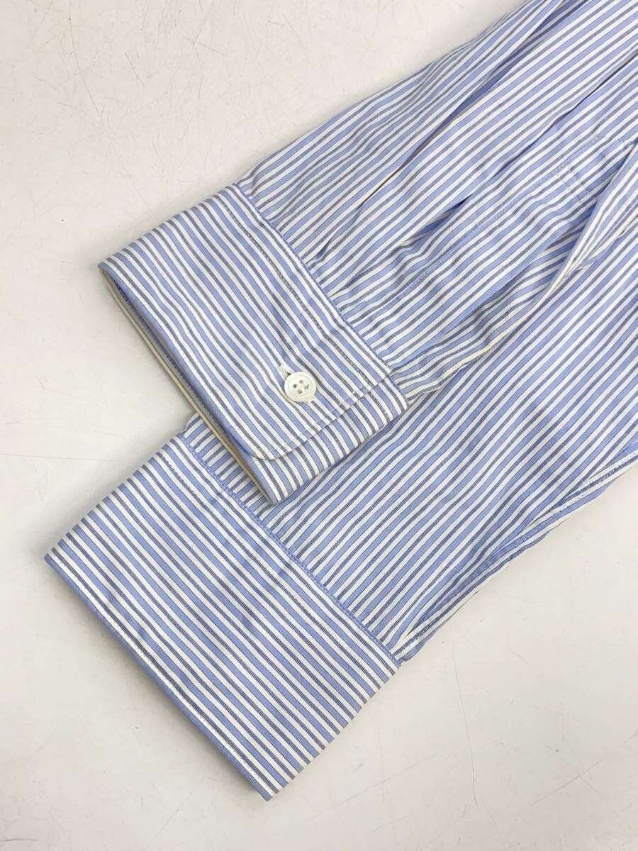 Comme des Garcons Homme Plus 🐎 2013 Frill Striped Shirt Size US M / EU 48-50 / 2 - 5 Thumbnail