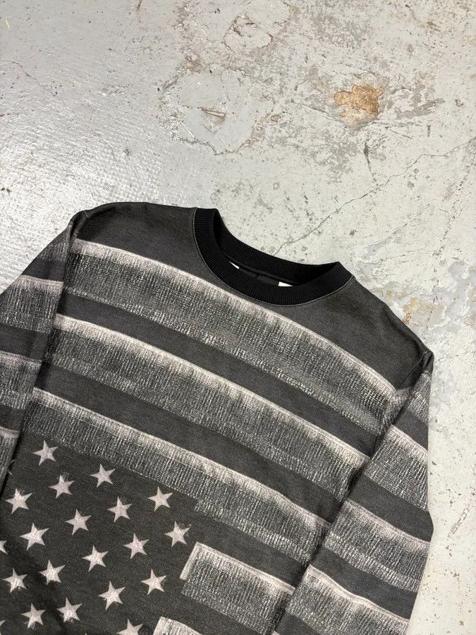 Givenchy AW2013 Givenchy Obscure USA Flag Sweater by Riccardo Tisci Size US M / EU 48-50 / 2 - 2 Thumbnail