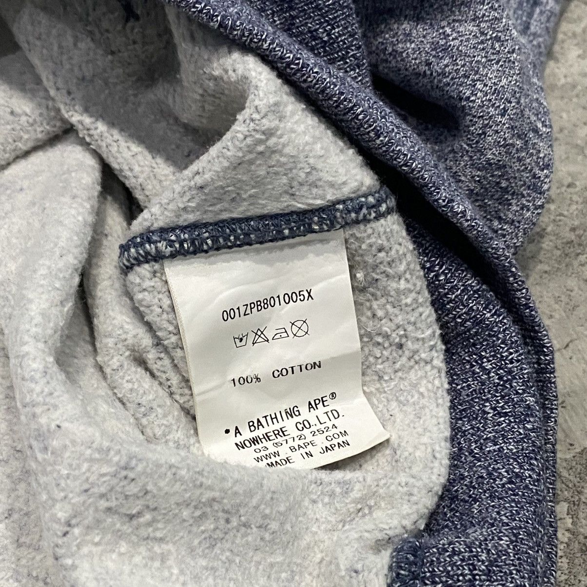 Bape Bape Shark Gray Heather Full Zip Hoodie Size US L / EU 52-54 / 3 - 7 Thumbnail