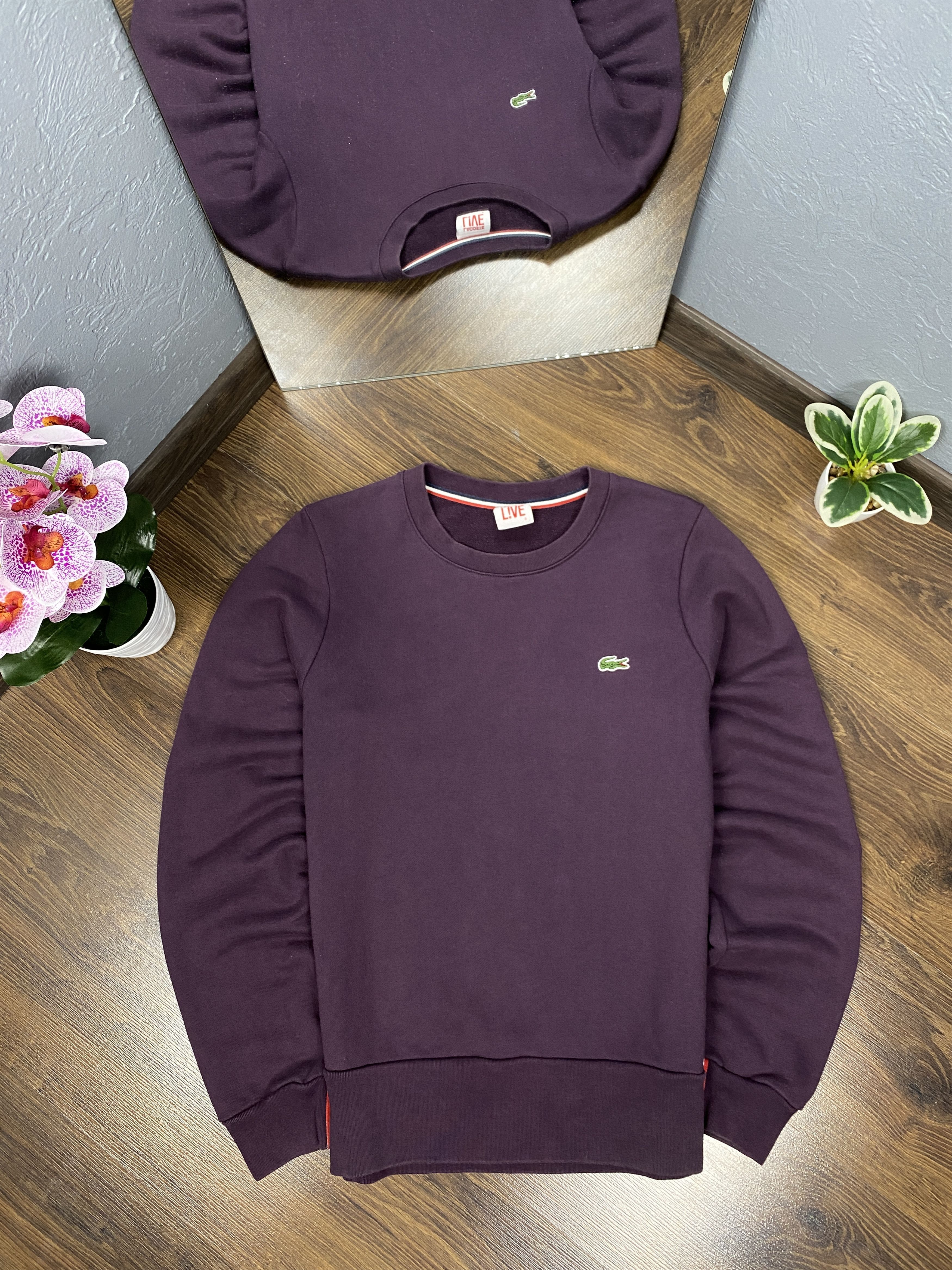 Lacoste × Vintage Lacoste Live vintage y2k sweatshirt Size US S / EU 44-46 / 1 - 1 Thumbnail