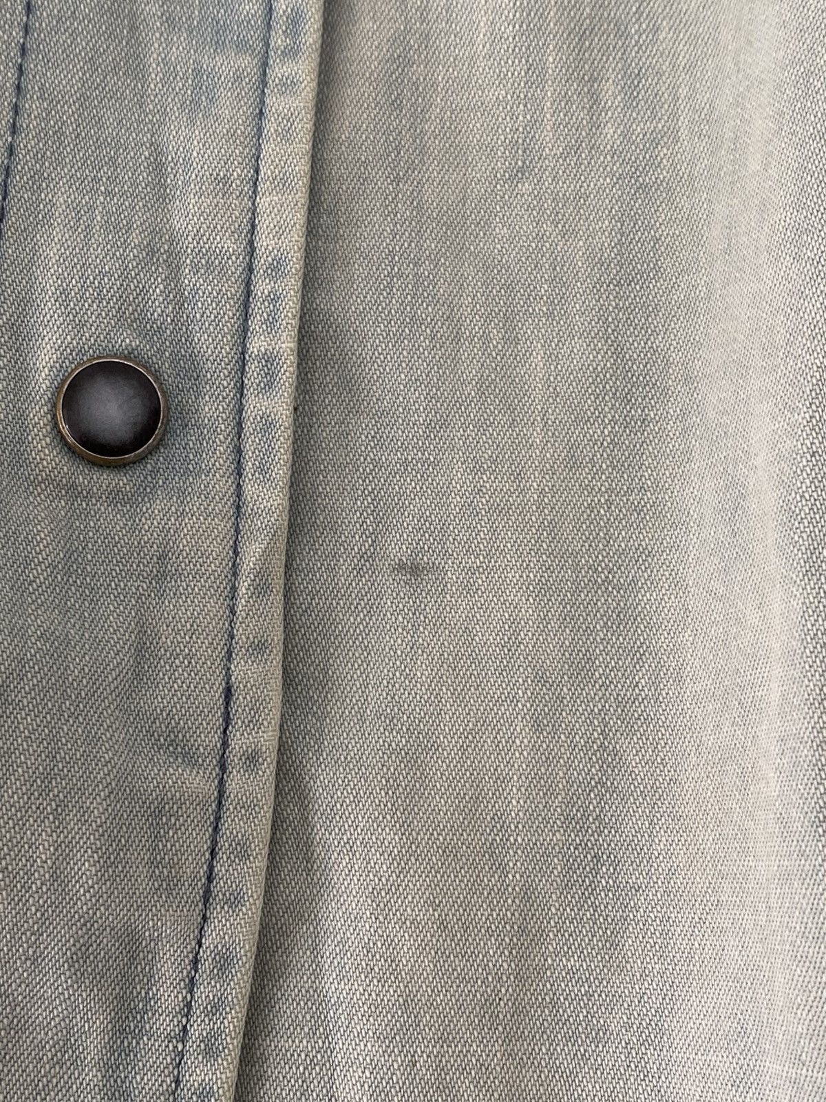 Sasquatchfabrix SS11 Sasquatchfabrix "Zearchy" Distressed Denim Shirt Size US S / EU 44-46 / 1 - 15 Thumbnail