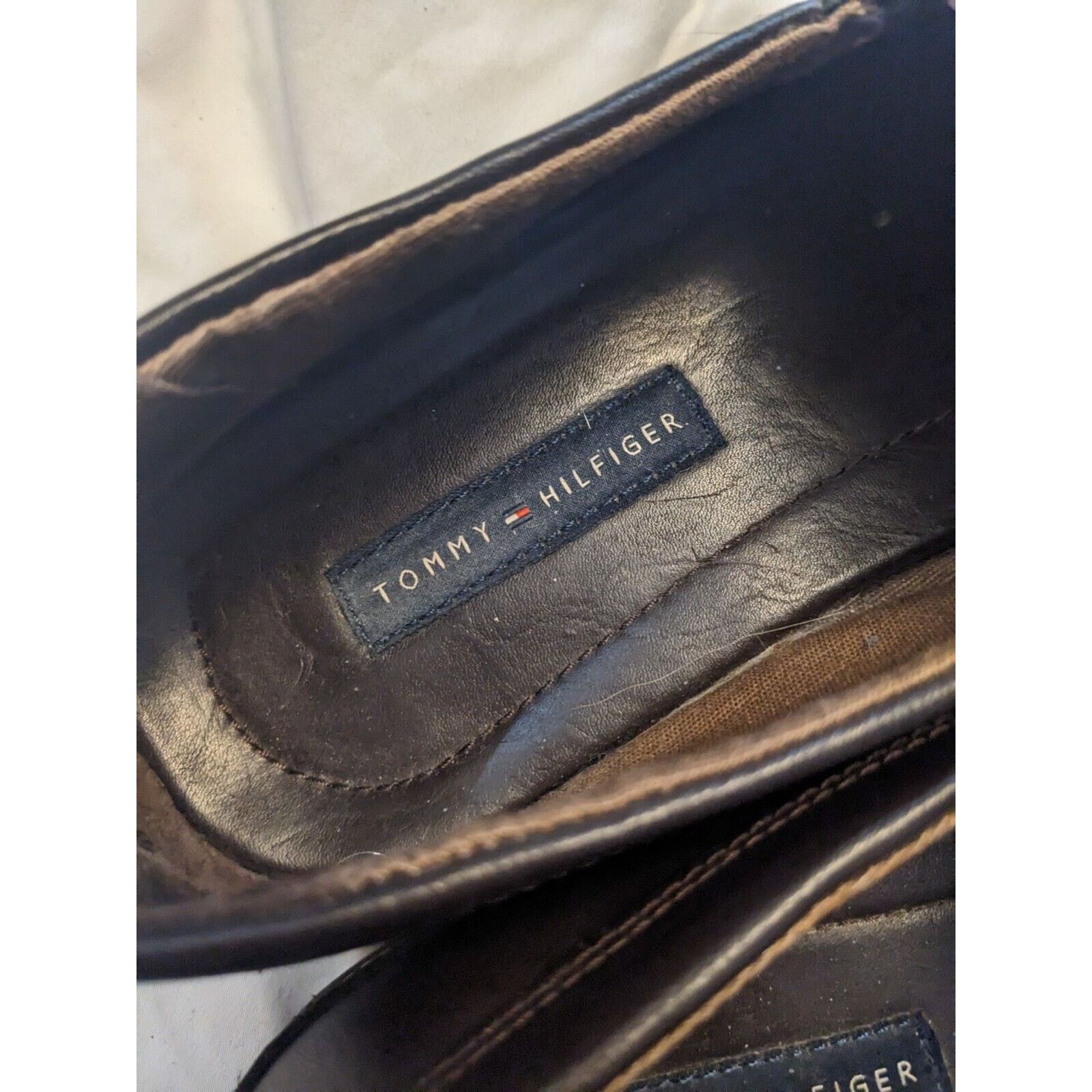 Tommy Hilfiger Tommy Hilfiger Kerry Men's Shoe Leather Loafer Sz 9 Slip On Size US 9 / EU 42 - 5 Thumbnail