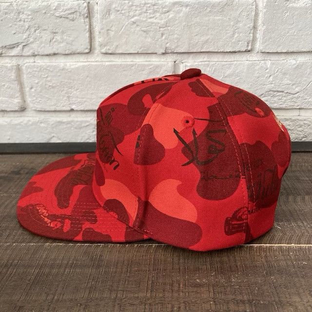 Bape × Coca Cola Coca Cola BAPE CAMO snapback hat cap a bathing ape Size ONE SIZE - 4 Thumbnail