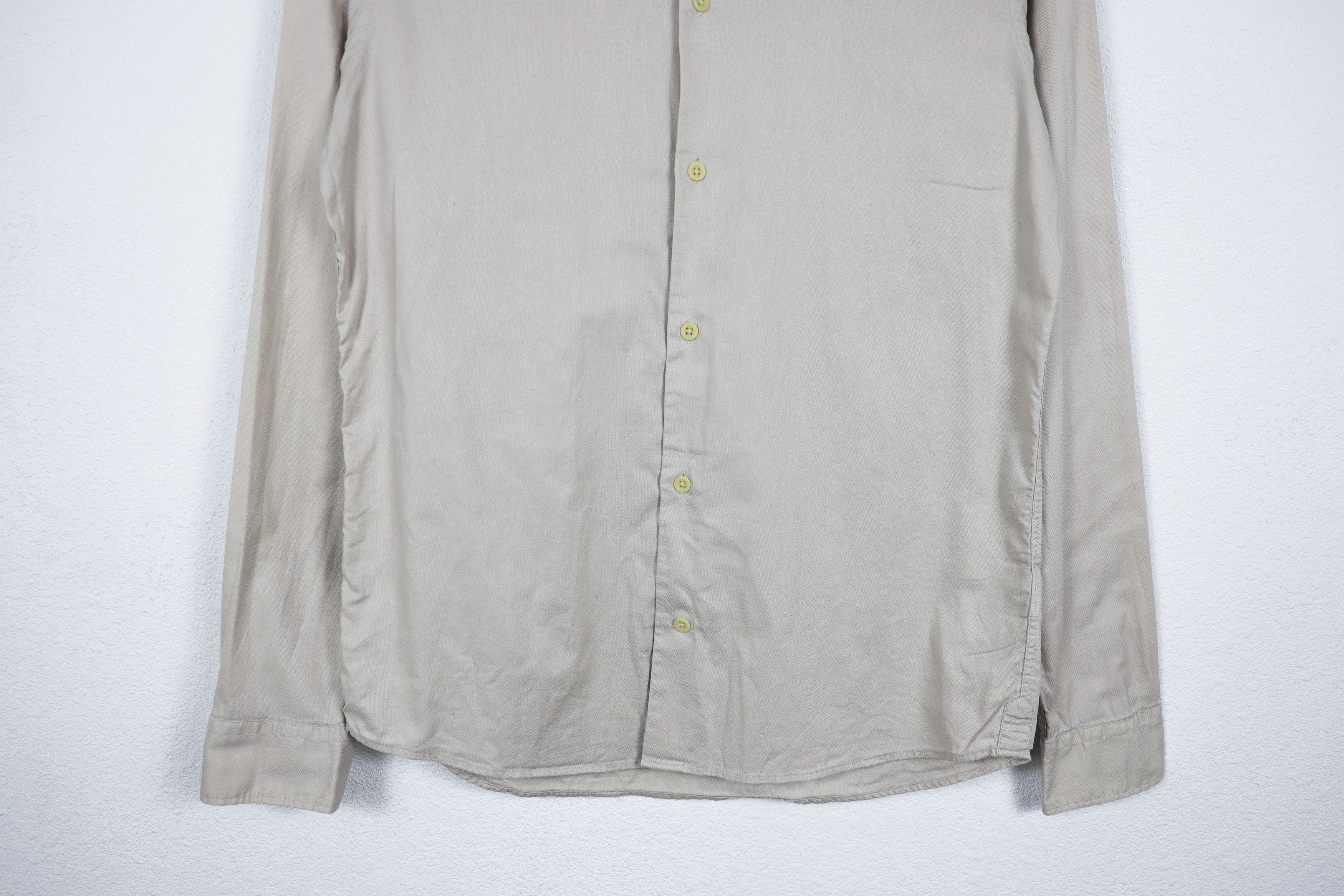 Allsaints Allsaints Bixby Logo Beige Shirt Small Size US S / EU 44-46 / 1 - 3 Thumbnail
