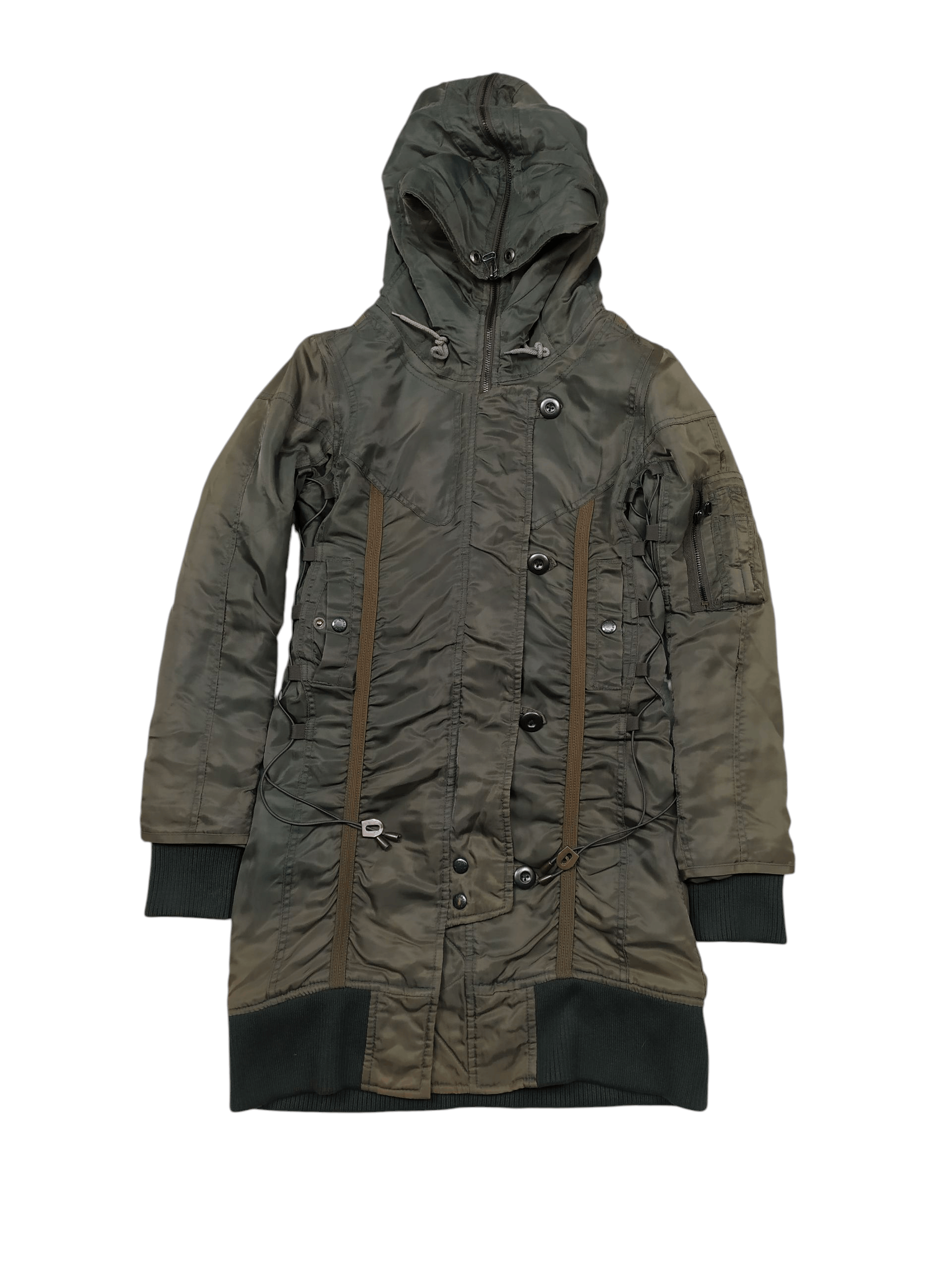 Avirex Avirex Limited Type M-2 Long Jumper Military Long Cod Size S / US 4 / IT 40 - 1 Thumbnail