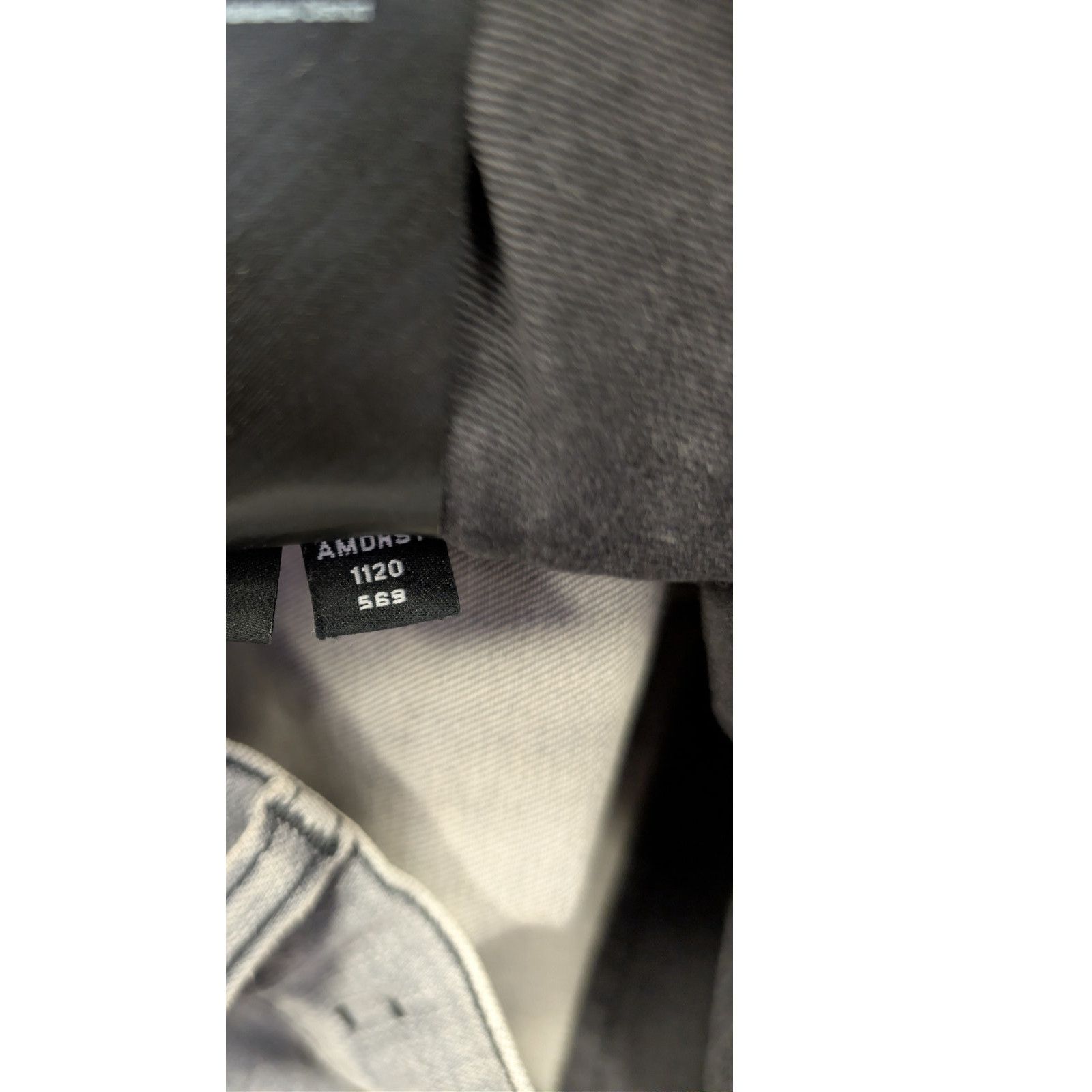 Amiri o1rshd1 Ultrasuede MX1 Denim Jeans in Concrete Grey Size US 29 - 22 Thumbnail