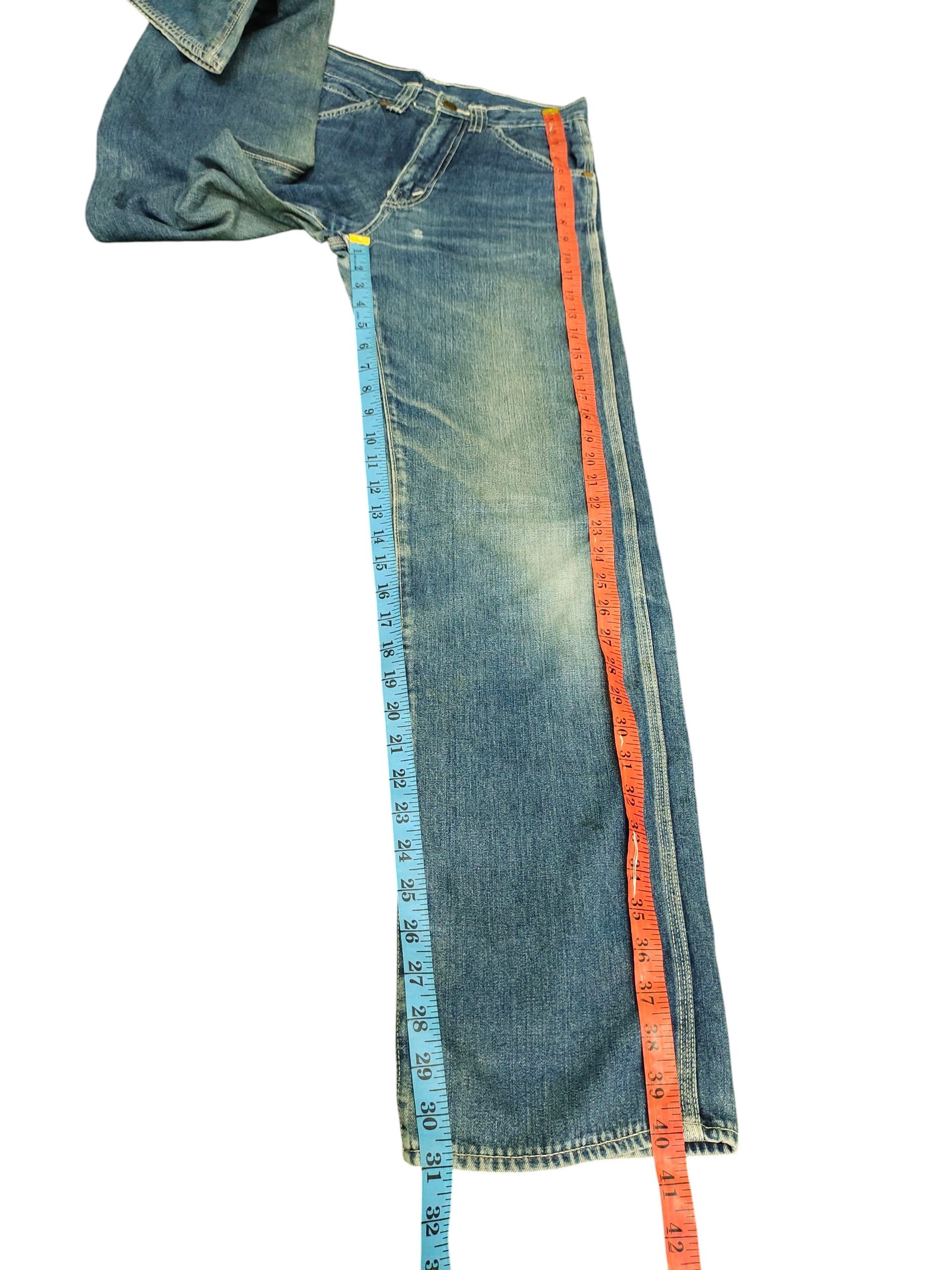 Comme des Garcons × Undercover Vintage Big John World Workers loose Denim Pants Size US 26 / EU 42 - 16 Thumbnail