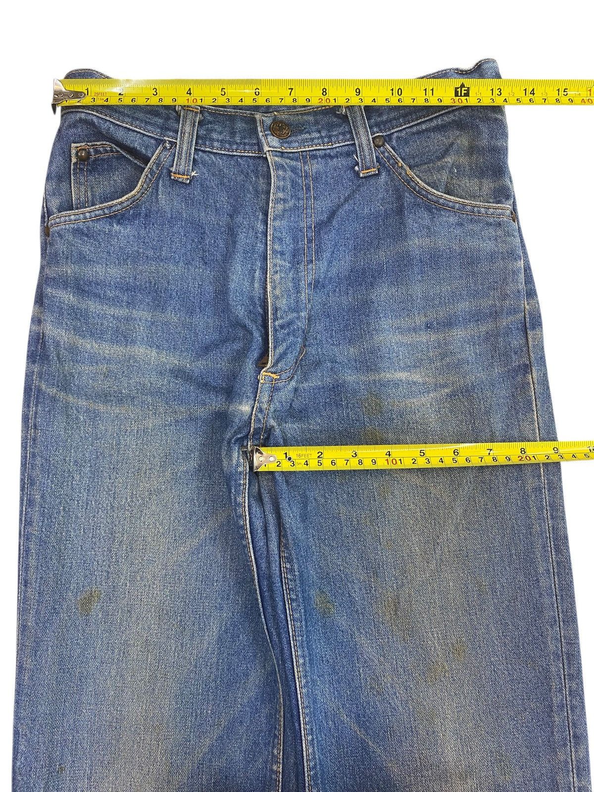 Other Japanese Brand Blue Faded Wash Style Bootcut Jeans Size US 26 / EU 42 - 5 Thumbnail
