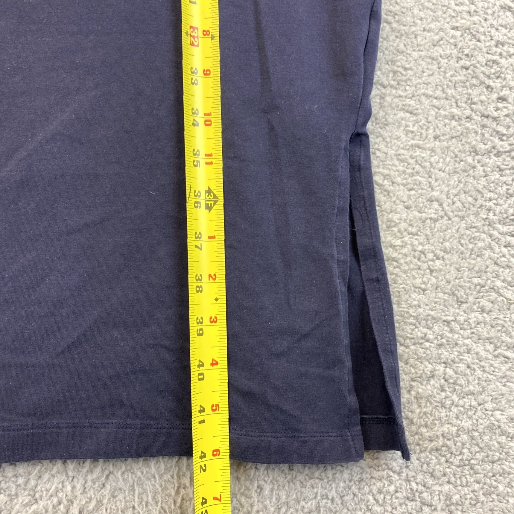 Calvin Klein CALVIN KLEIN Navy Blue T-Shirt Dress Women's Size Large Sleeveless Knee Length Size L / US 10 / IT 46 - 7 Thumbnail