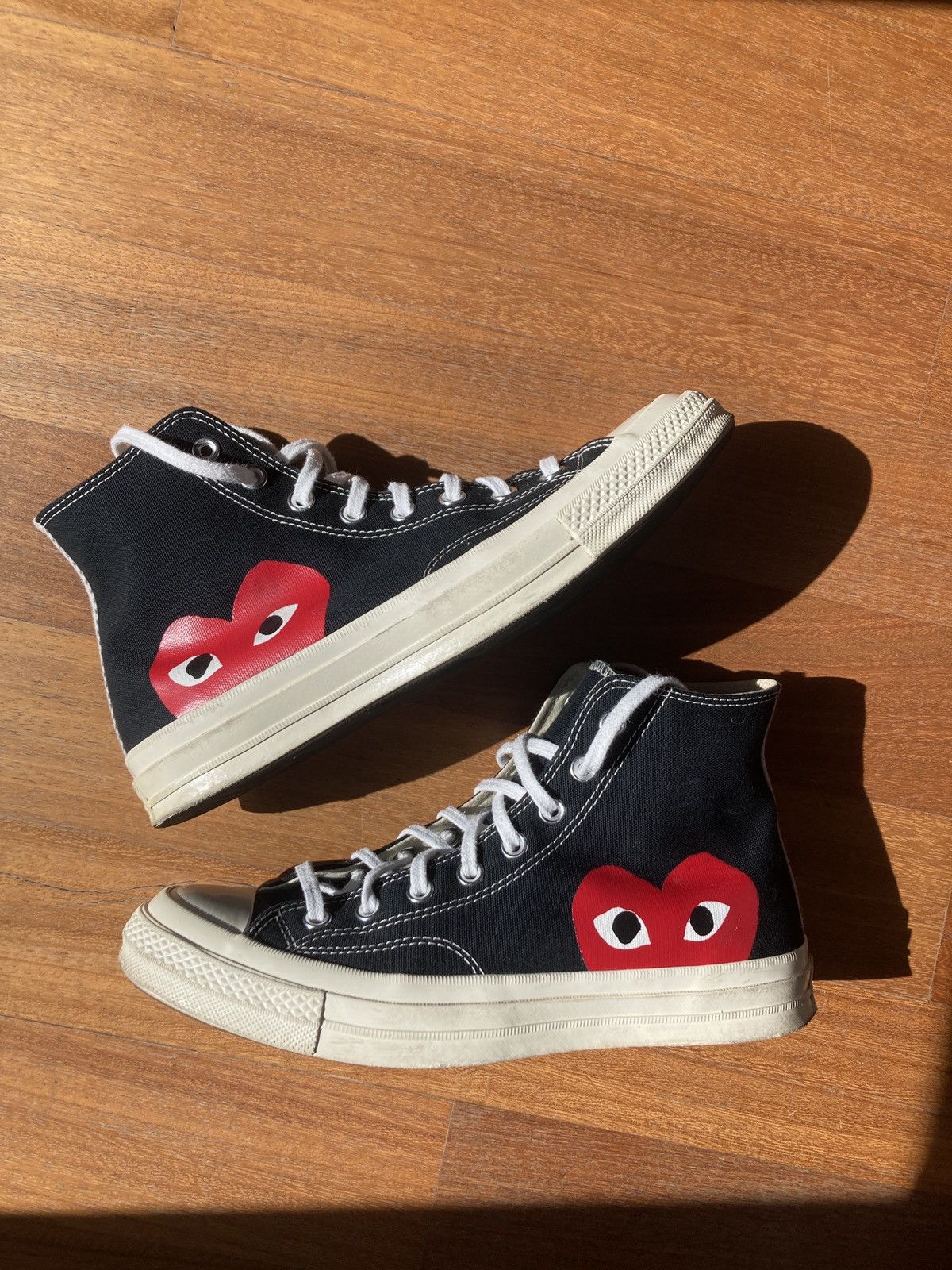 Comme des Garcons × Converse Converse X Comme des Garcons PLAY Chuck 70 Size US 9 / EU 42 - 1 Thumbnail