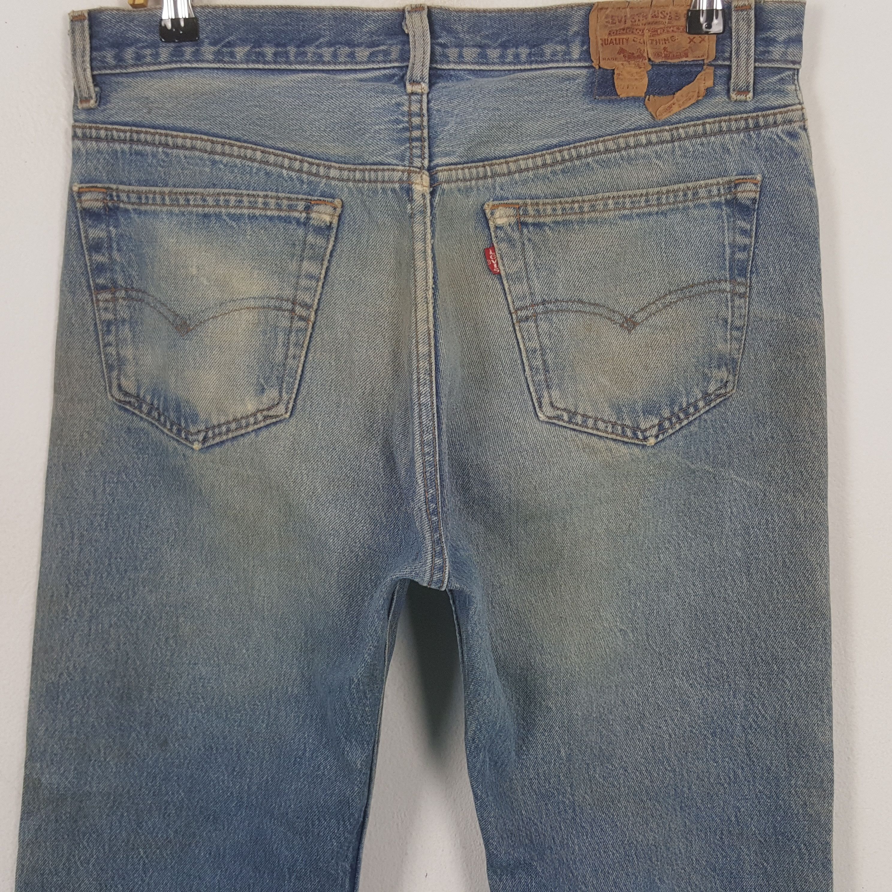 Levi's Vintage Levi's 90's Distressed Denim Jeans RR9 Size US 33 - 5 Thumbnail