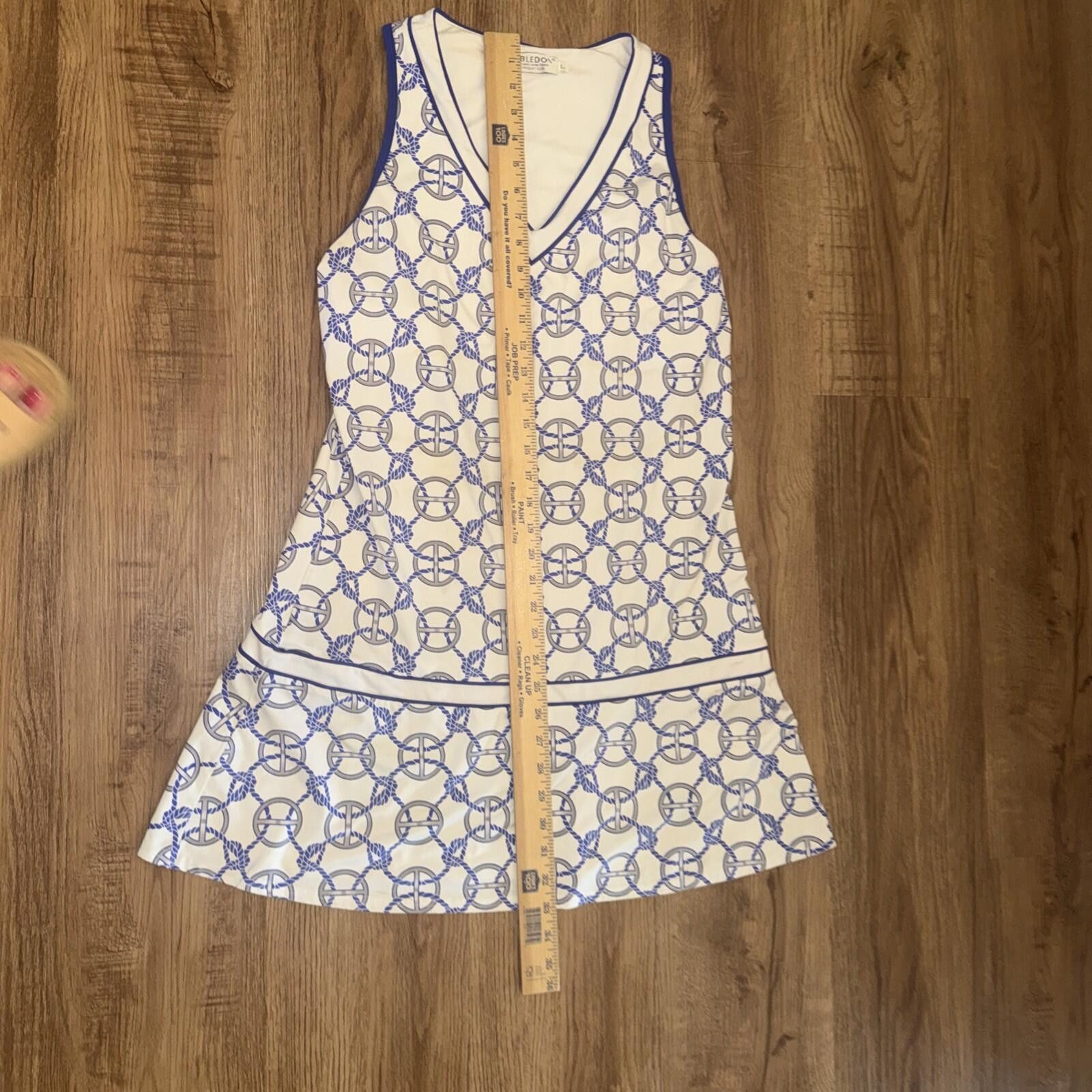 Other Wimbledon Nautical Rope Print Tennis Dress Pickleball Y2K Size ONE SIZE - 6 Thumbnail
