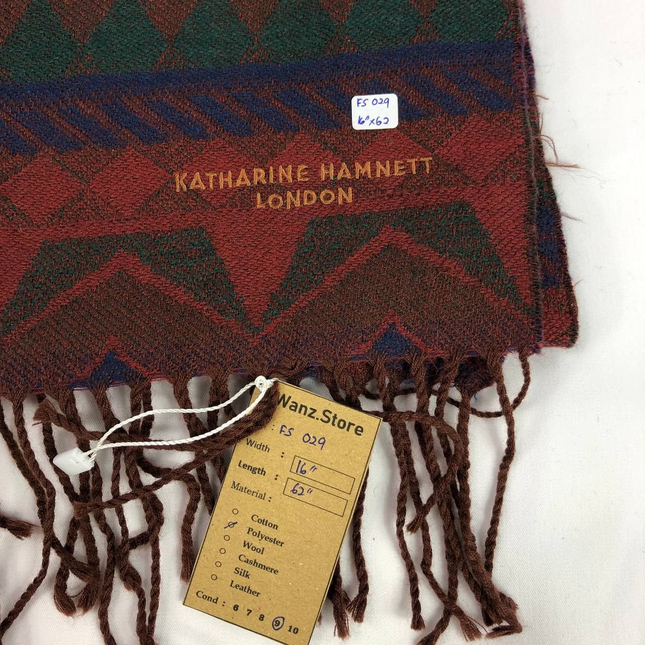 Katharine Hamnett London Katharine Hamnett Scarf / Muffler / Neckwear FS029 Size ONE SIZE - 3 Thumbnail
