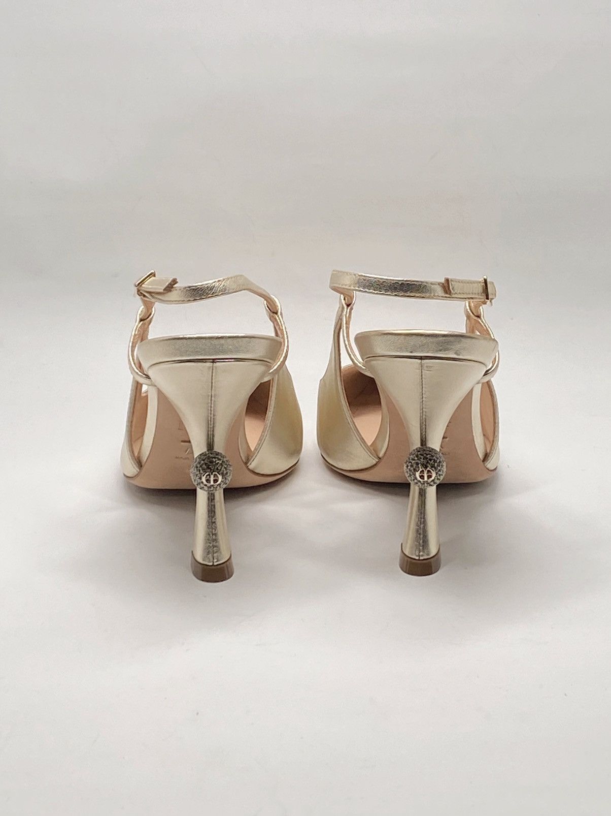 Dior Dior Tribales Metallic Leather Slingback Pump size 37 Size US 7 / IT 37 - 11 Thumbnail