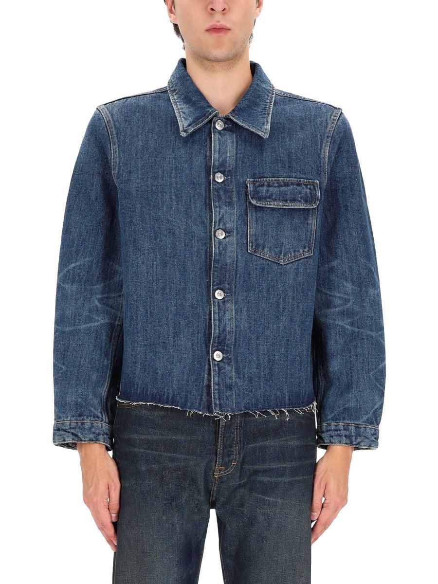 Our Legacy OUR LEGACY "CUT REBIRTH" JACKET - BLUE (IT 48) Size US M / EU 48-50 / 2 - 1 Thumbnail